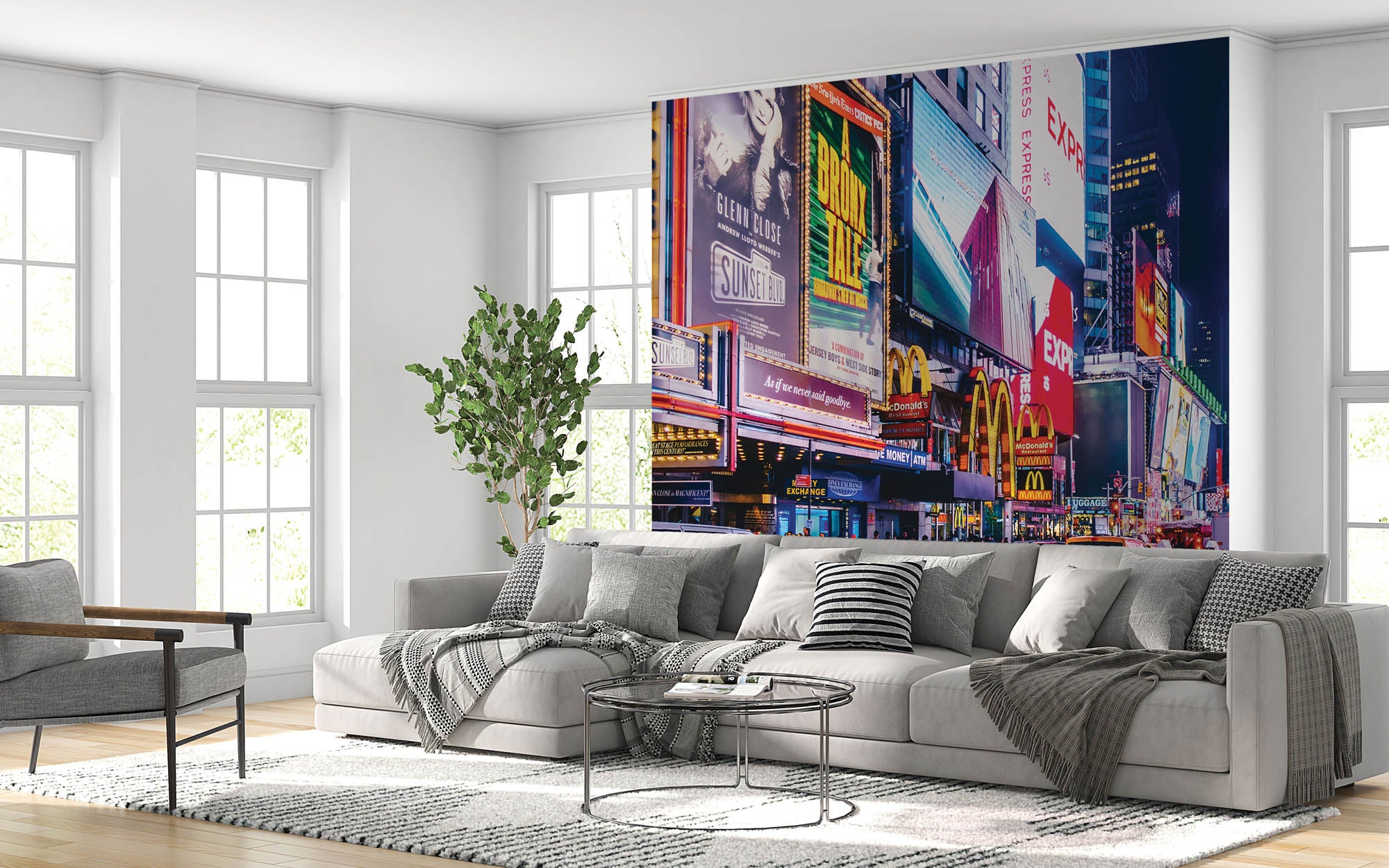 Kleurrijk Broadway - LW00332 Fotobehang