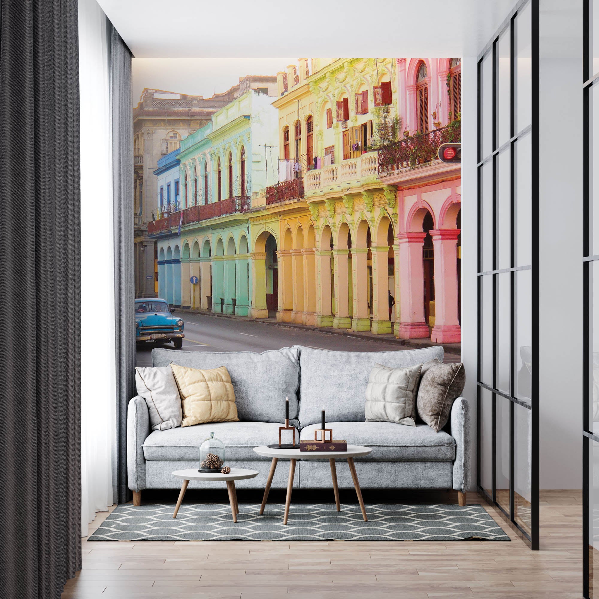 Kleurrijk Havanna - LW00428 Fotobehang