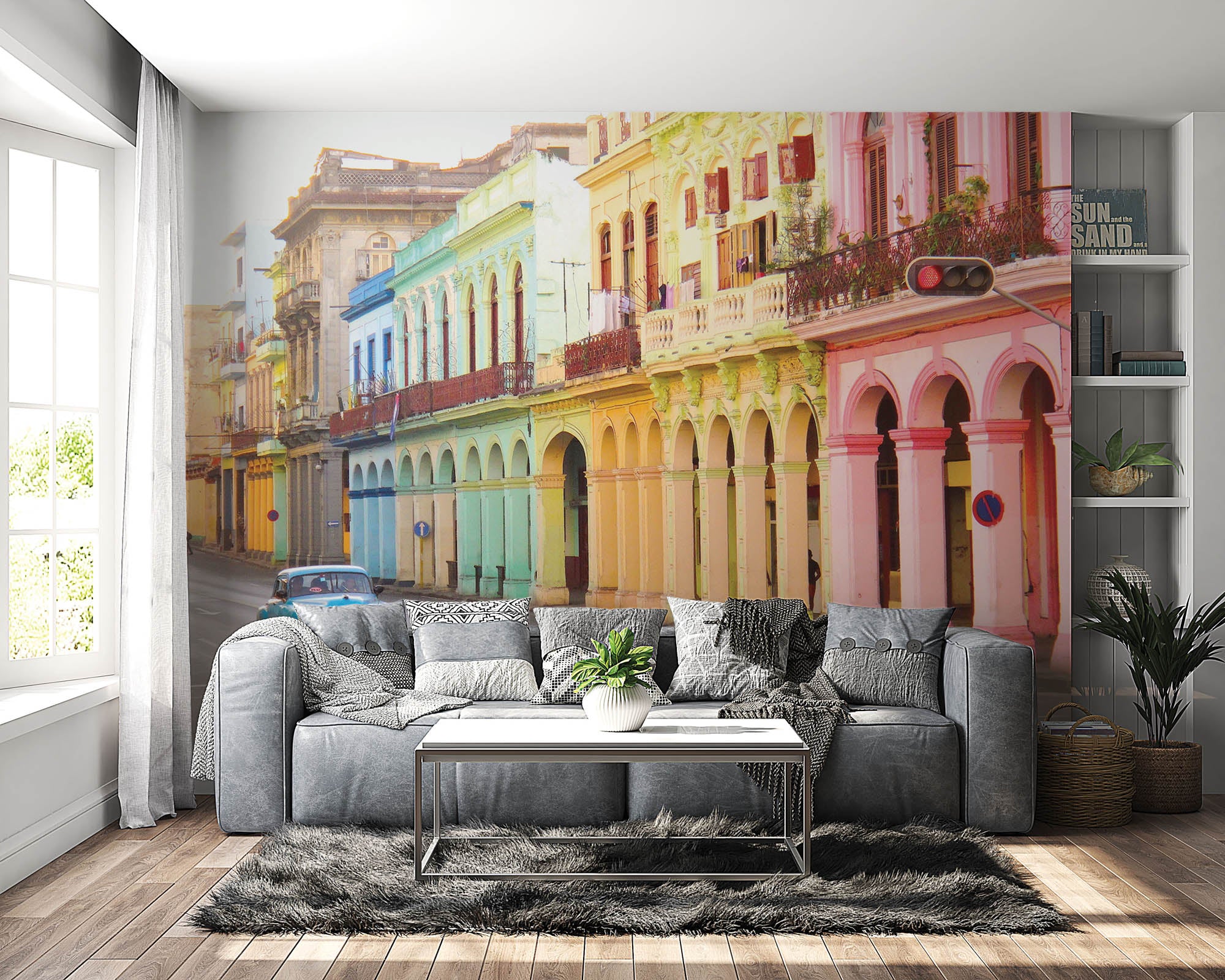 Kleurrijk Havanna - LW00428 Fotobehang