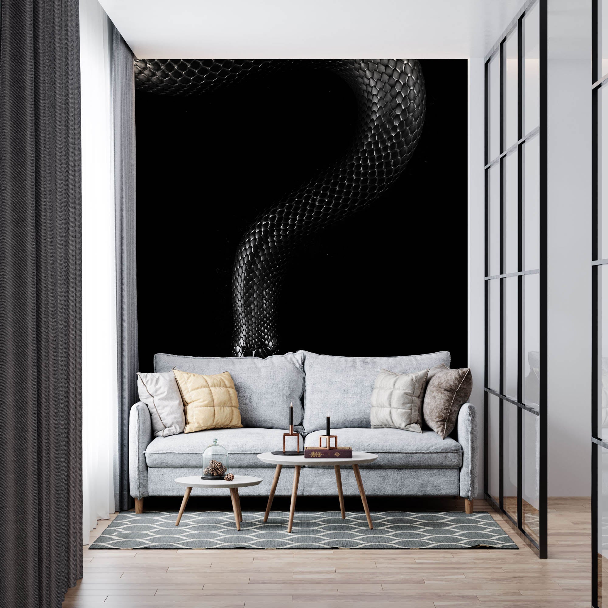 Koningsslang - LW00234 Fotobehang