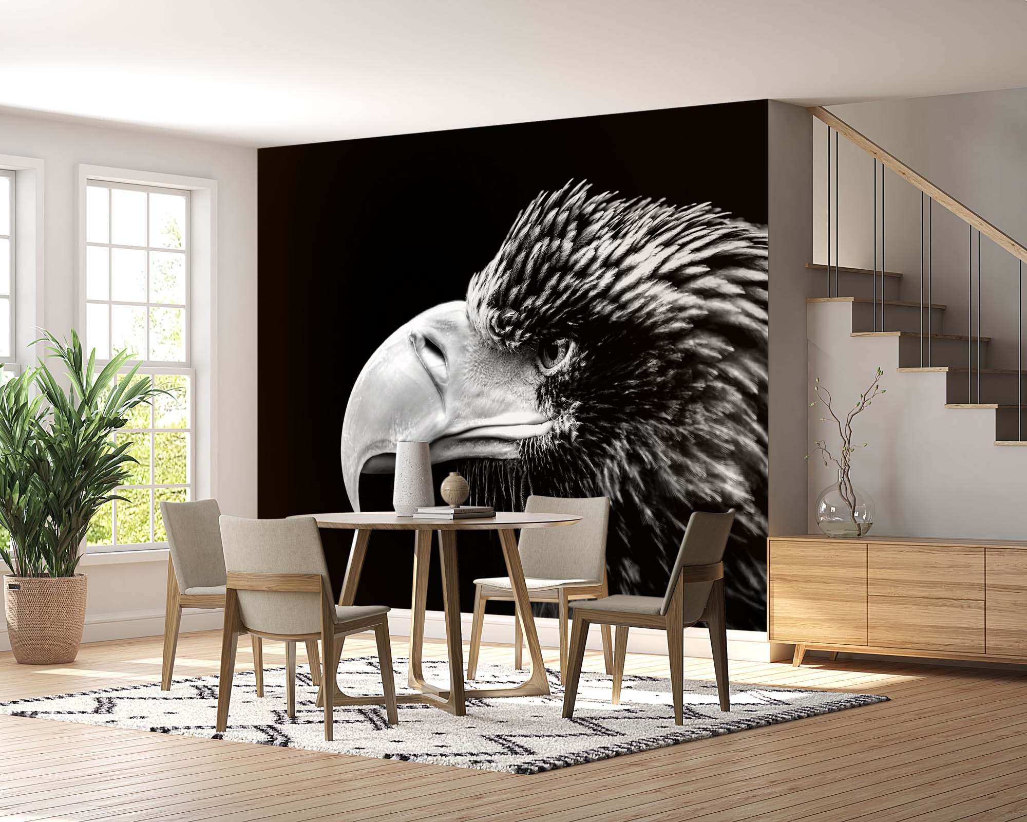 Kop van zeearend - LW00244 Fotobehang