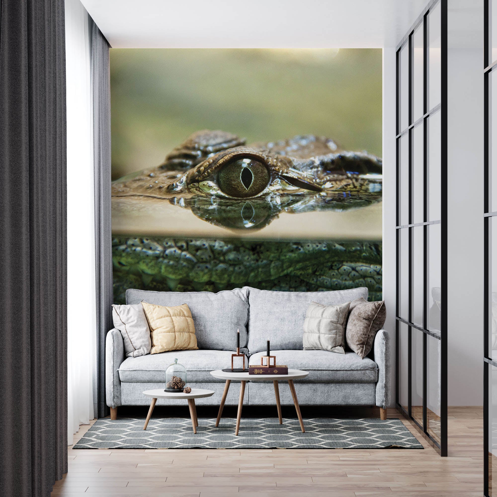 Krokodil - LW00155 Fotobehang