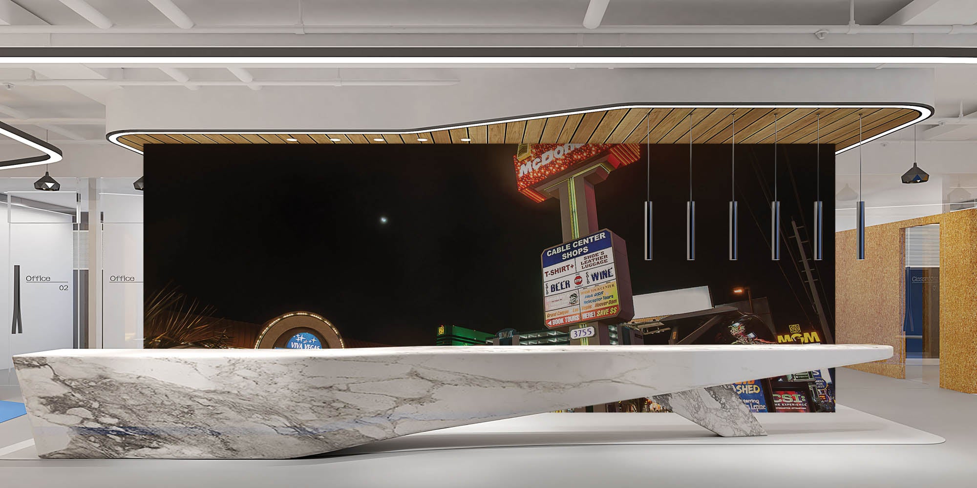 Las Vegas Strip - LW00413 Fotobehang