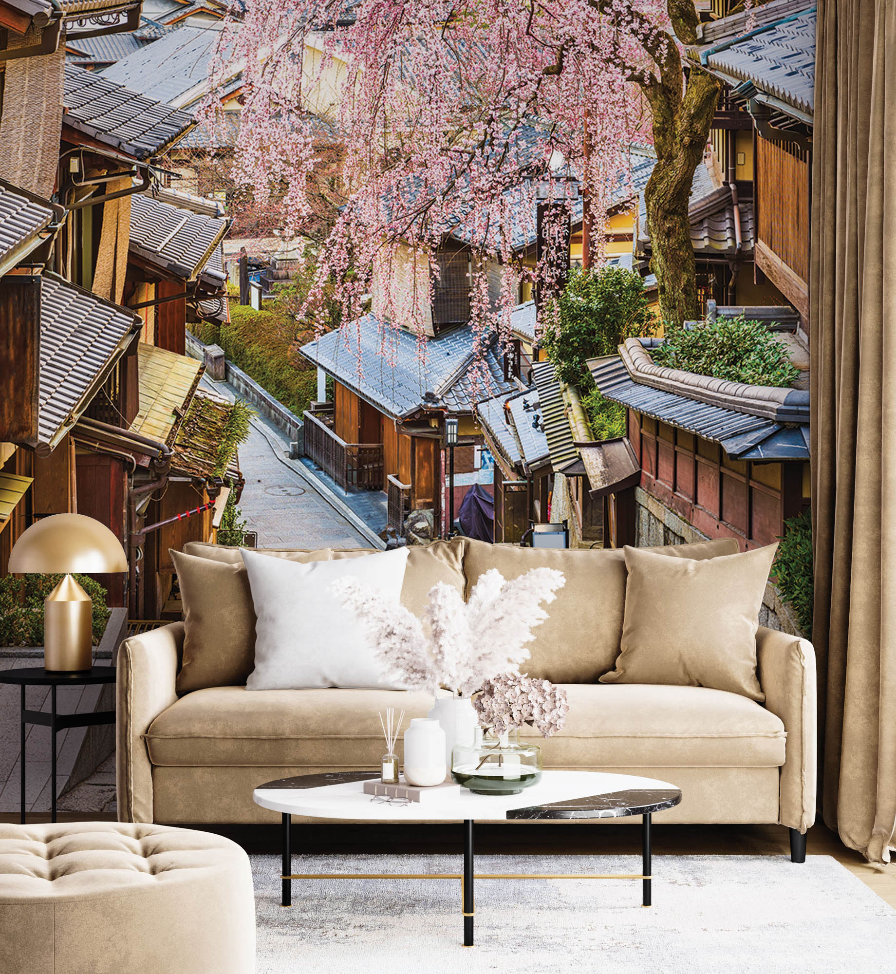 Lente in Kyoto - LW00080 Fotobehang