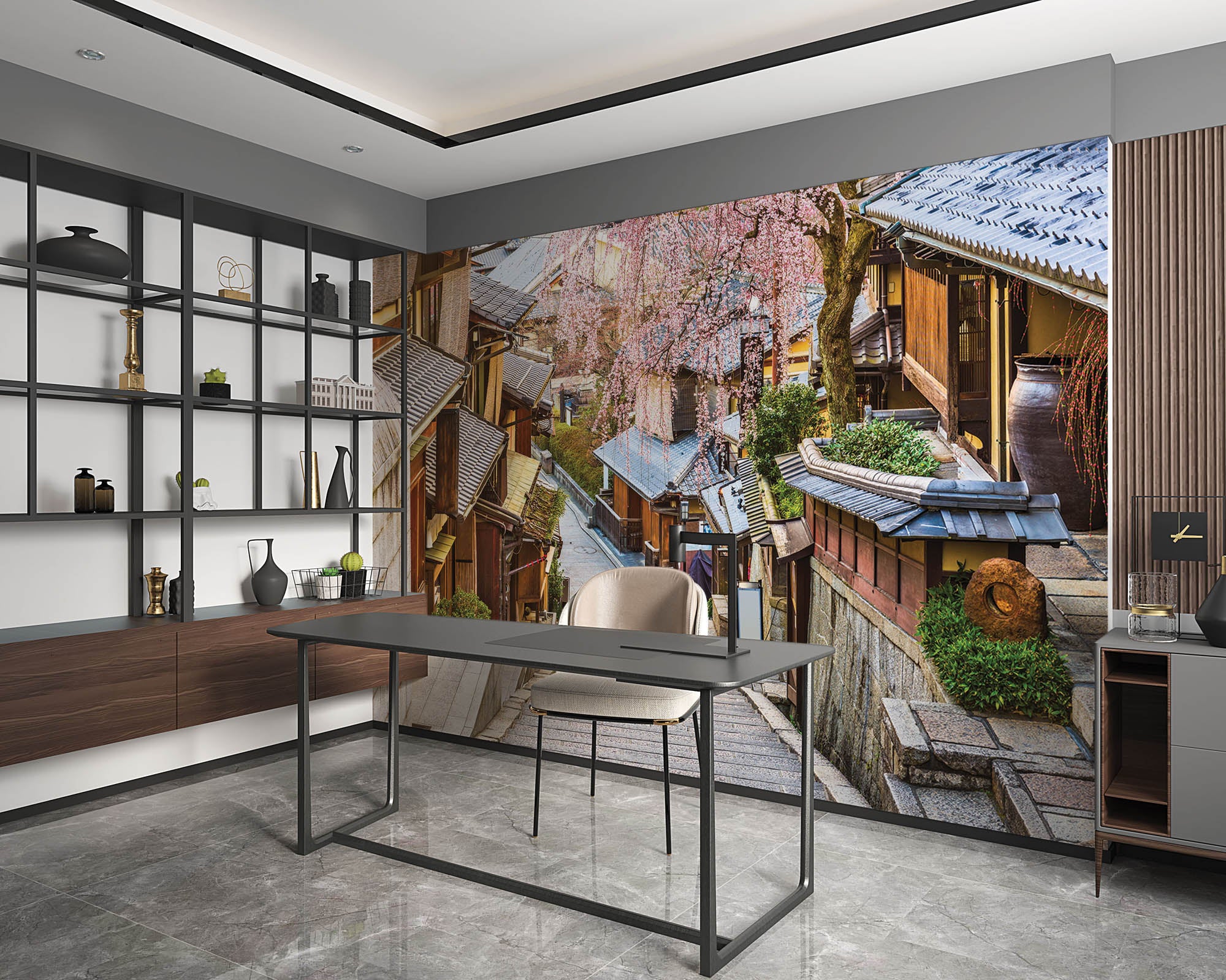 Lente in Kyoto - LW00080 Fotobehang