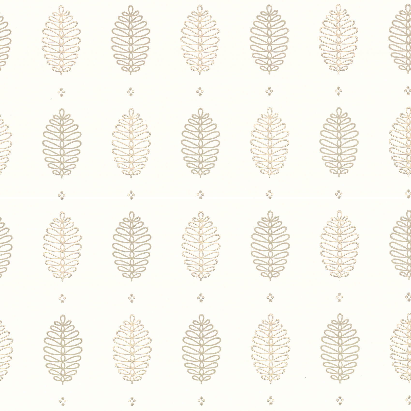 Little Green 50S Line Wallpapers Cones Lint Behang
