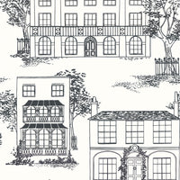 Little Green 50S Line Wallpapers Hampstead Ink