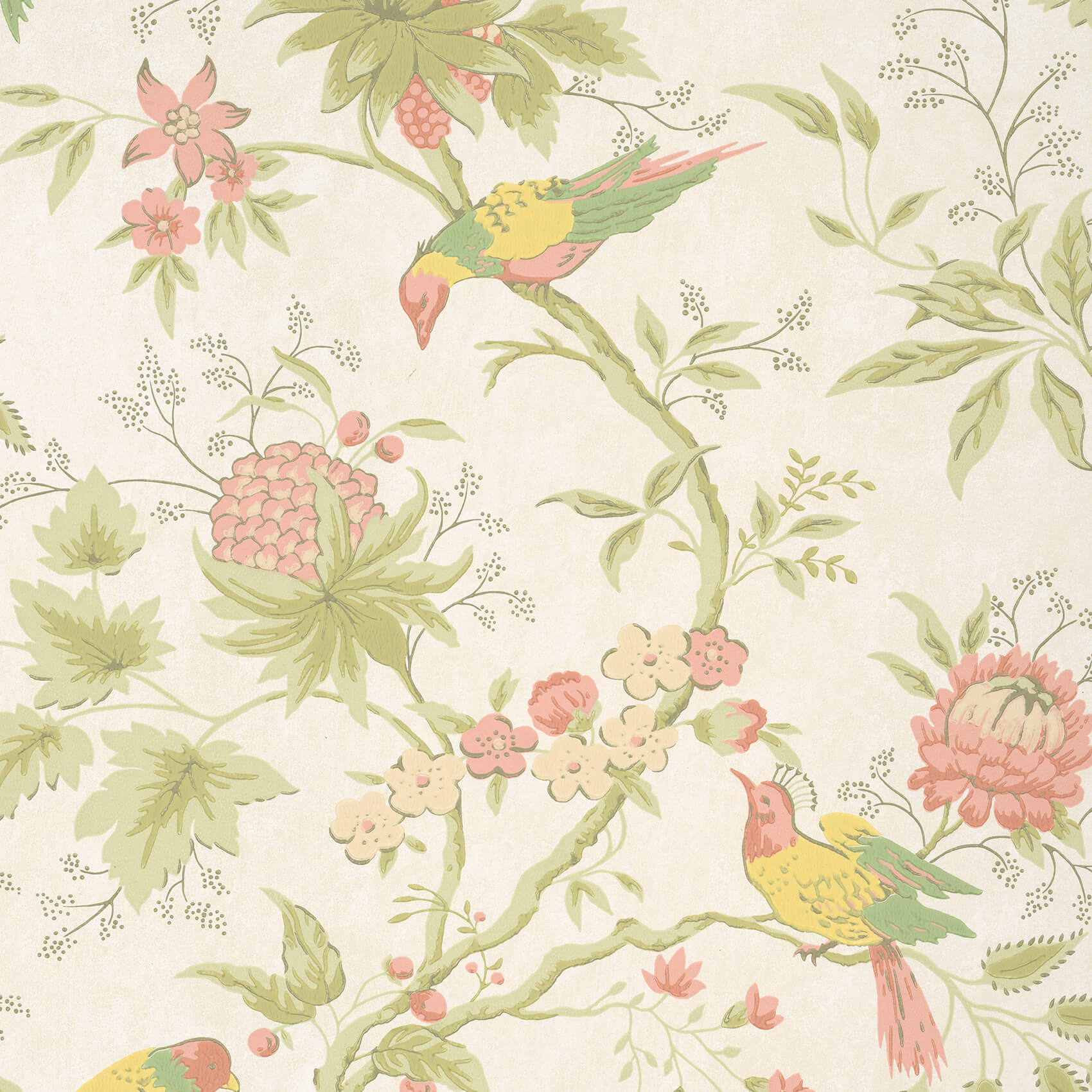 Little Green Brooke House Cloth Behang