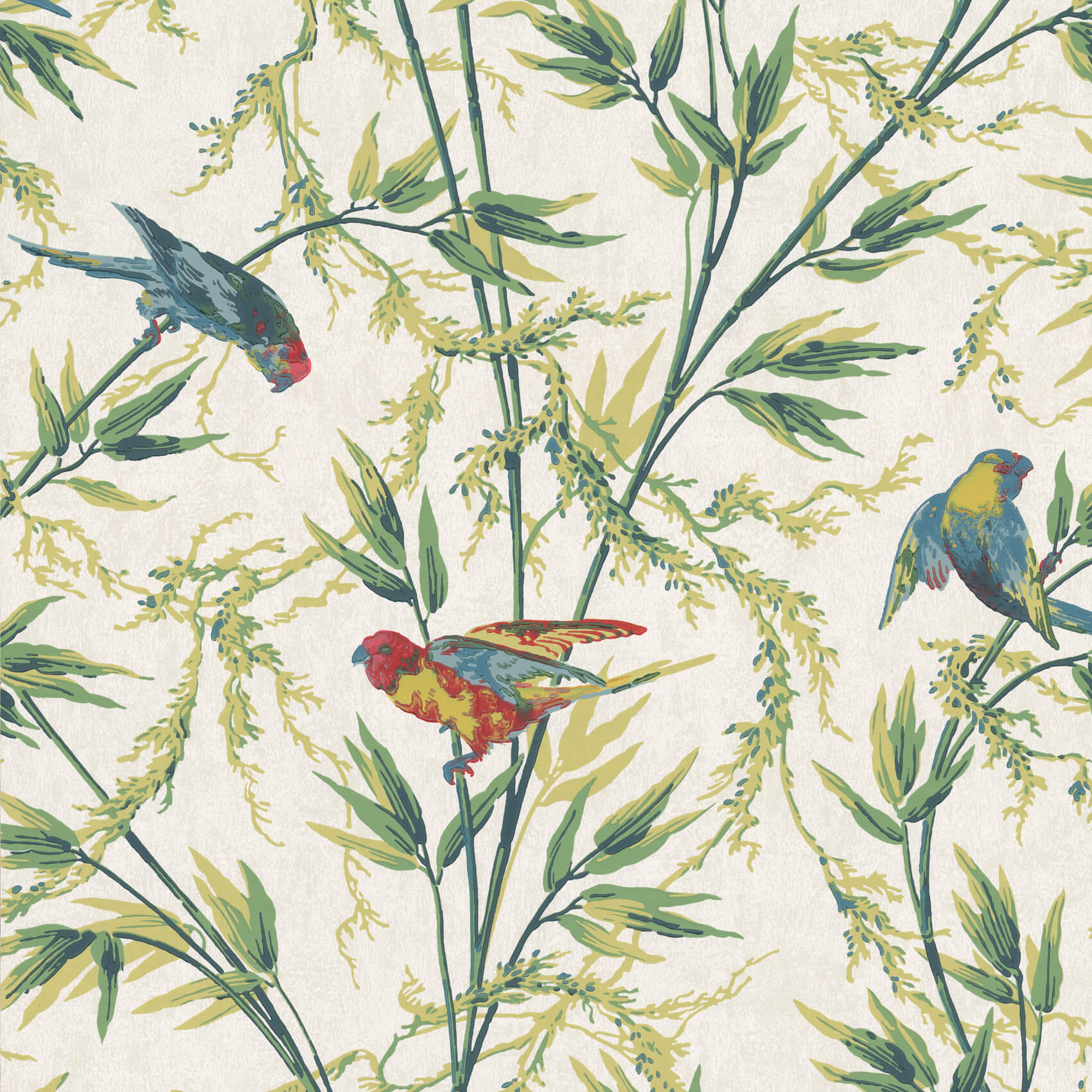 Little Green London Wallpapers IV Great Ormond St Tropical Behang