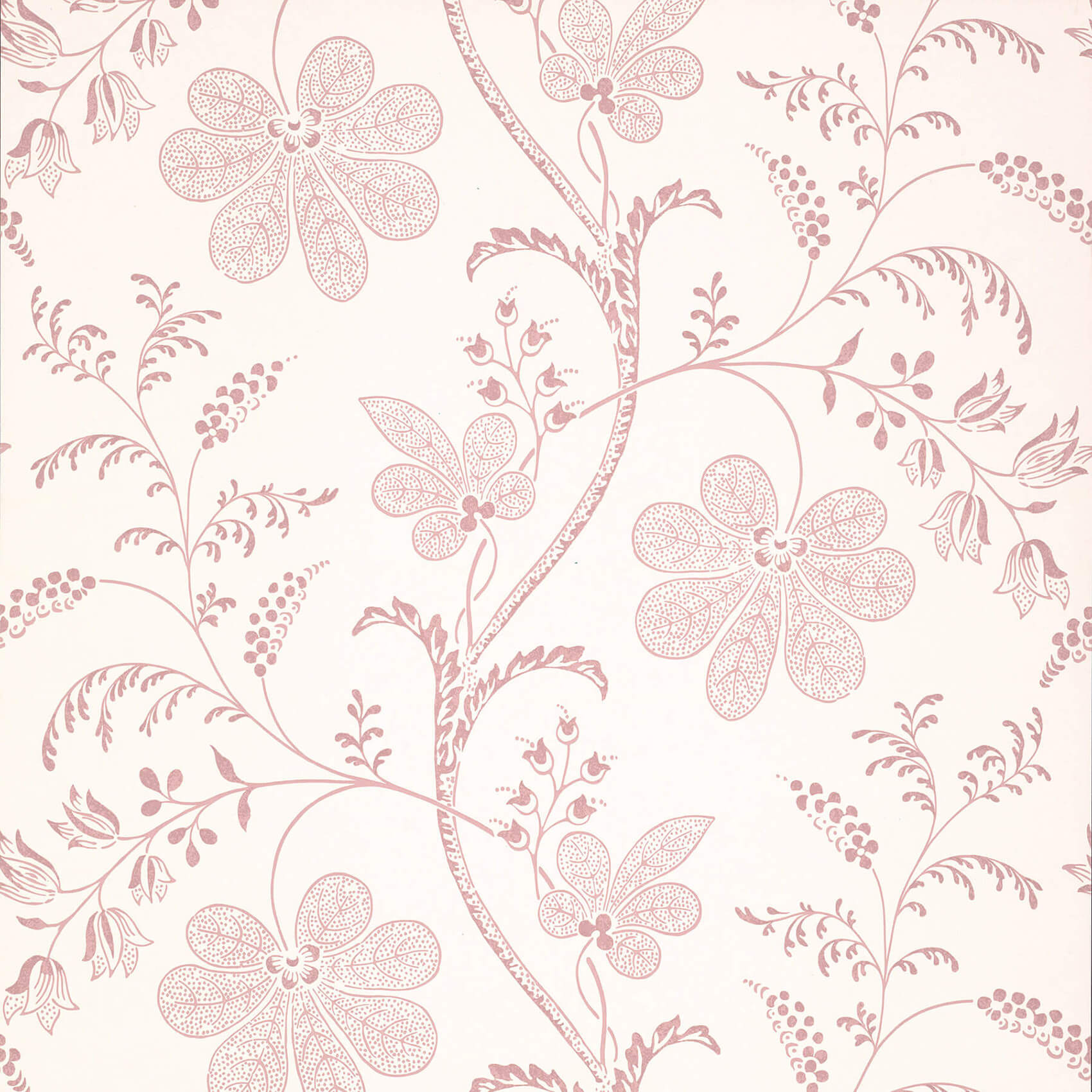Little Green London Wallpapers V Bedford Square Hellebore Behang