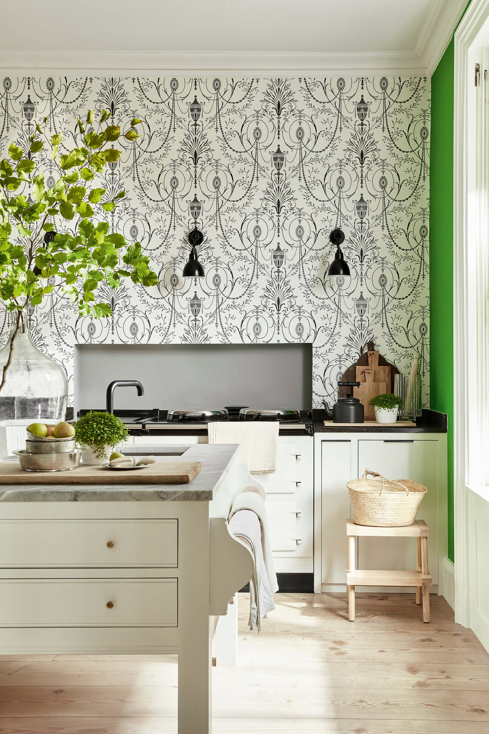 Little Green London Wallpapers V Marlborough Glace Behang
