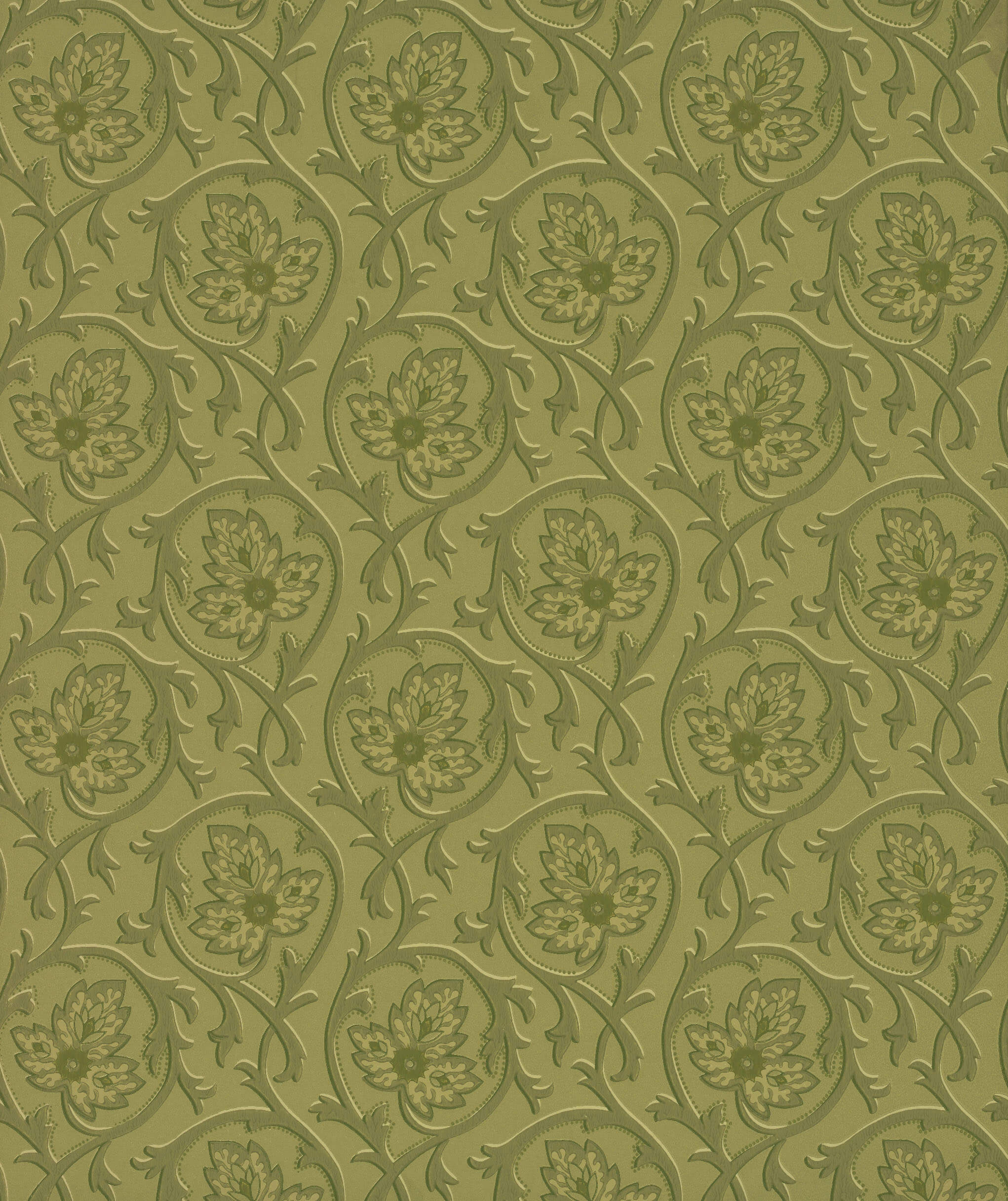 Little Green National Trust III Hoja Garden Behang