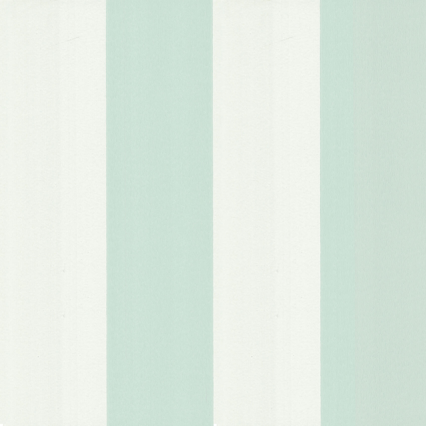 Little Green Painted Papers Broad Stripe Menthe Behang