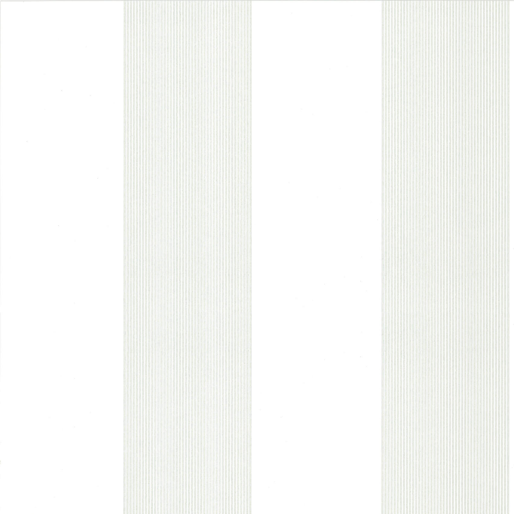 Little Green Painted Papers Elephant Stripe Slip Behang