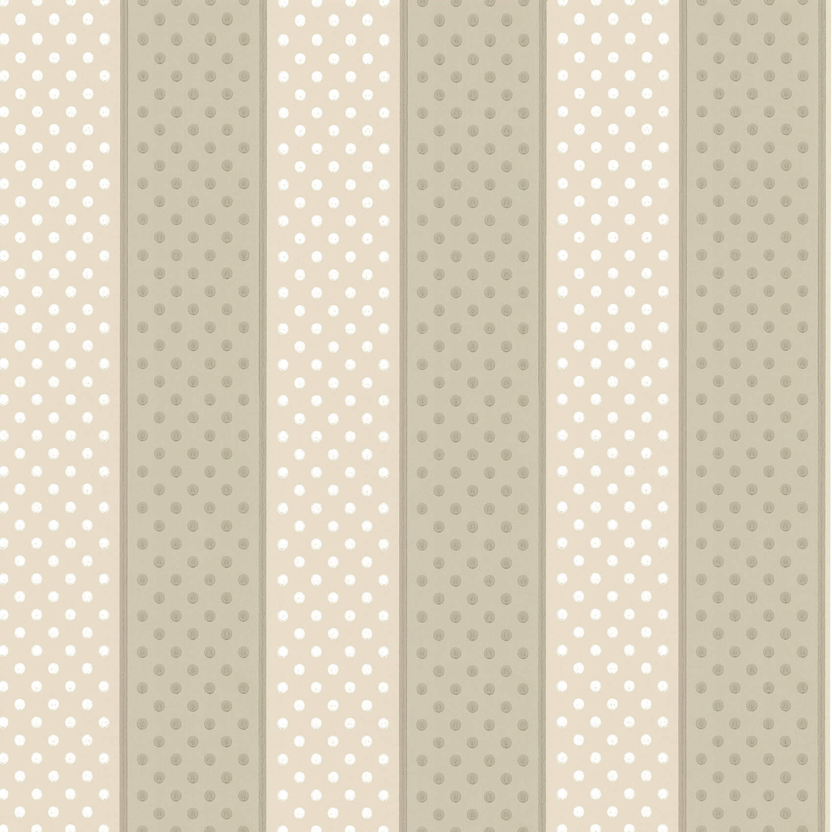 Little Green Painted Papers Paint Spot Vanilla/Taupe Behang