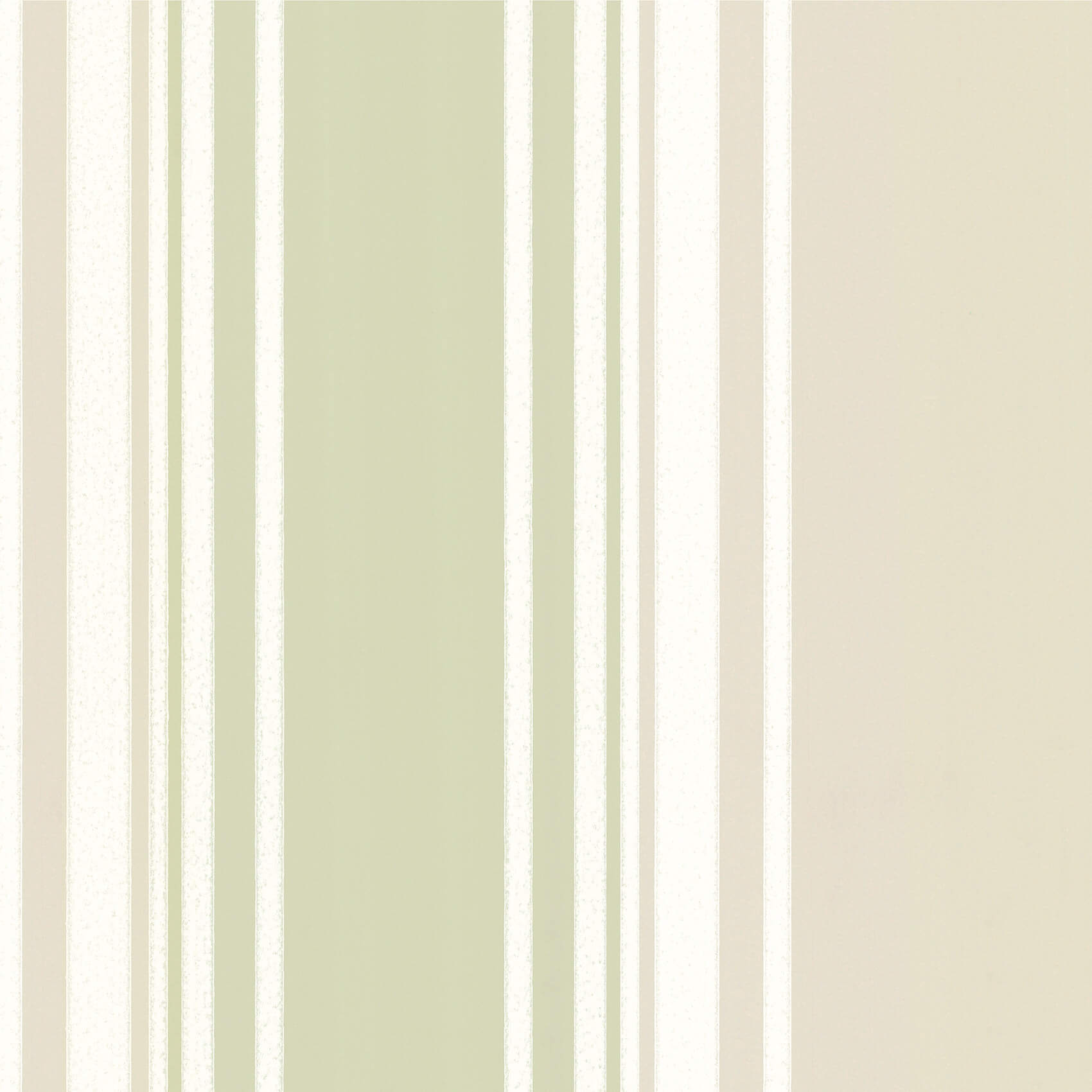Little Green Painted Papers Tented Stripe Eau De Nil Behang