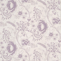 Little Green Woodblock Mono Plum