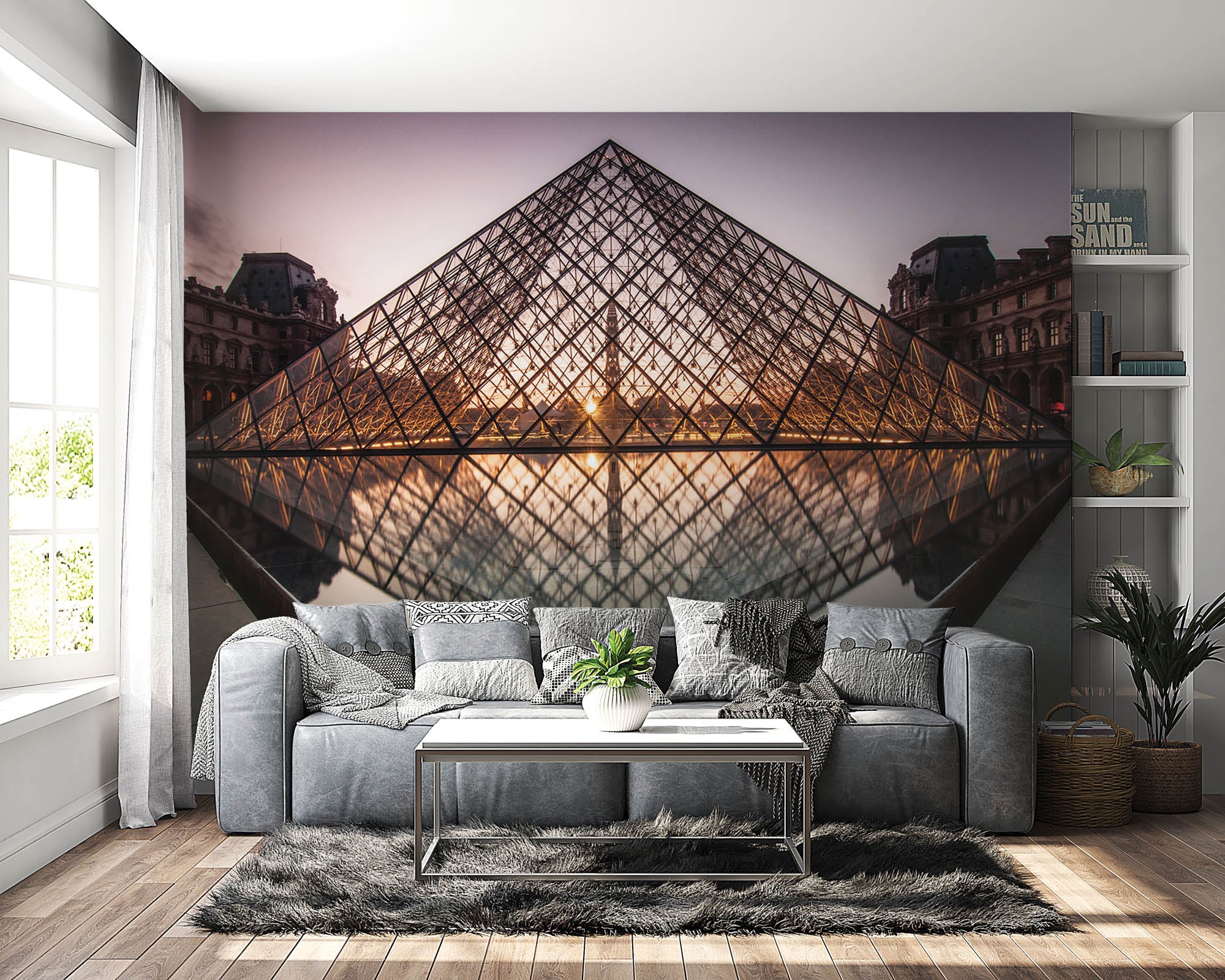 Louvre in Parijs - LW00012 Fotobehang