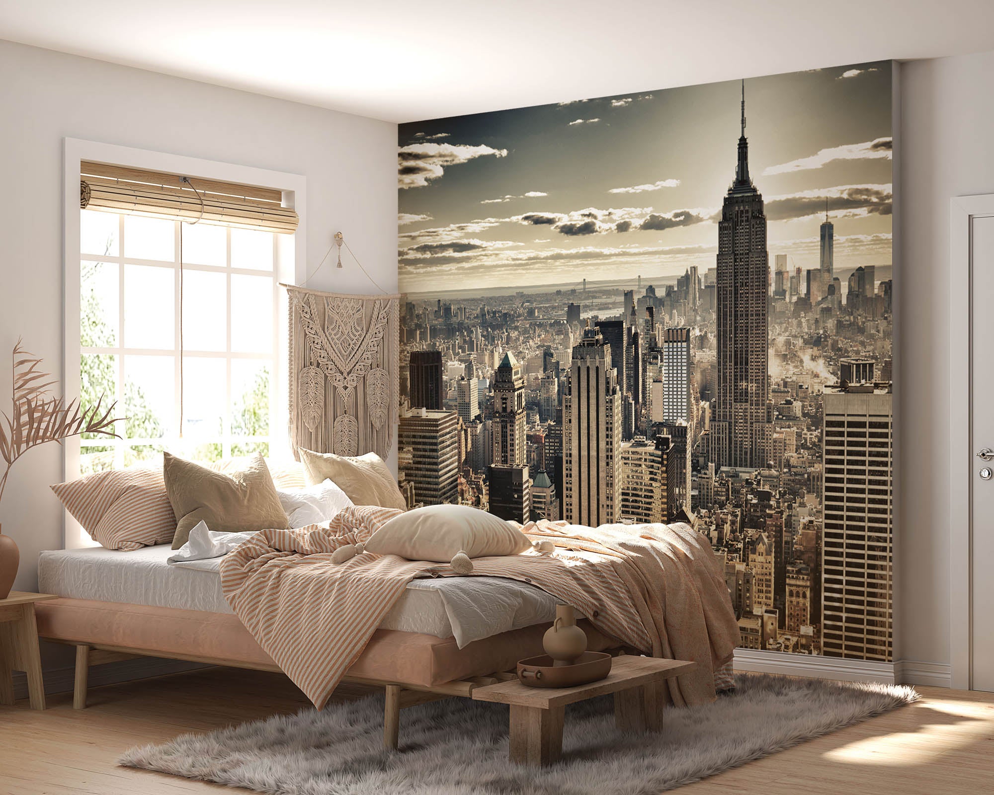 Luchtfoto New York City - LW00330 Fotobehang