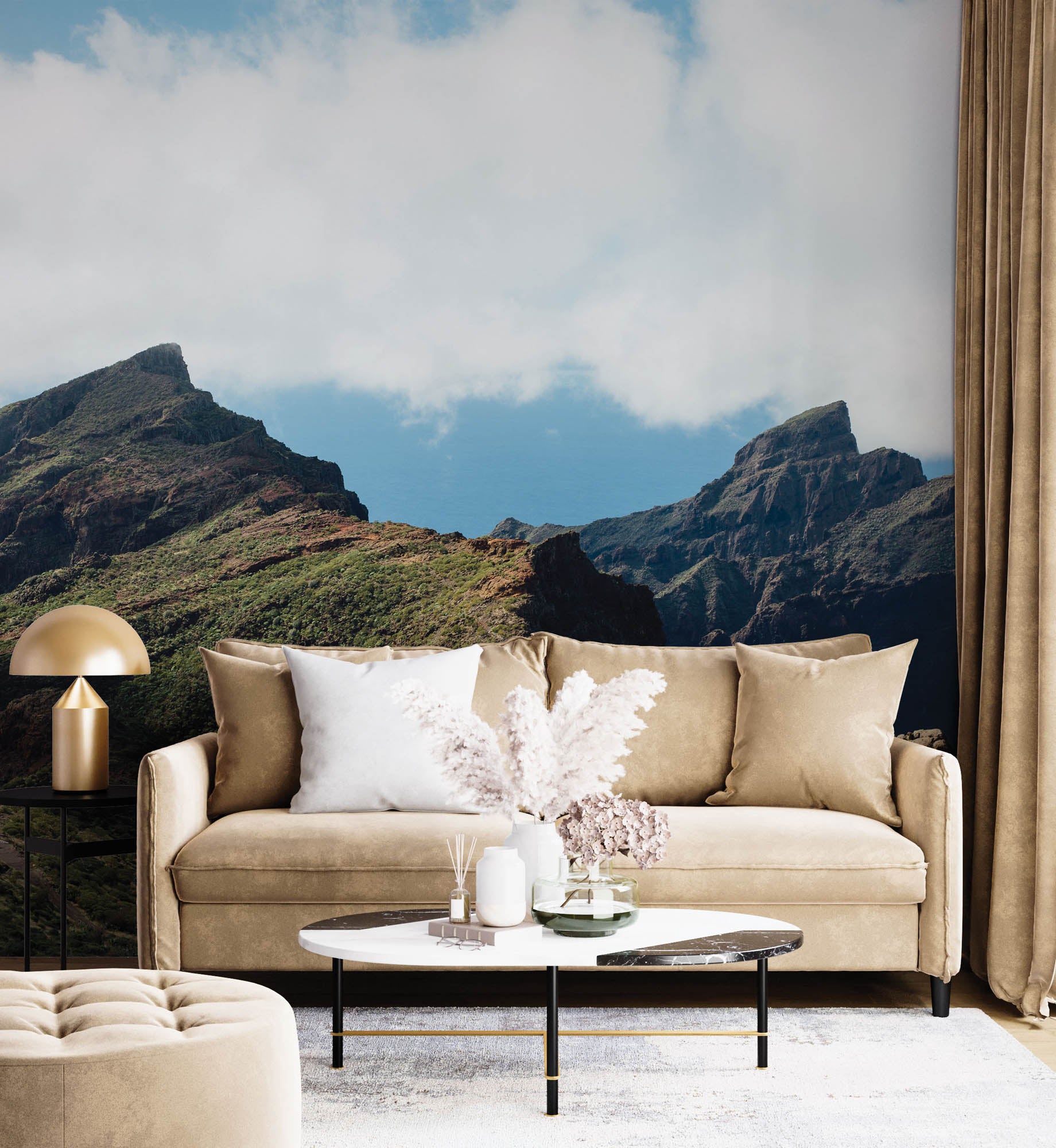 Masca berg Tenerife - LW00147 Fotobehang