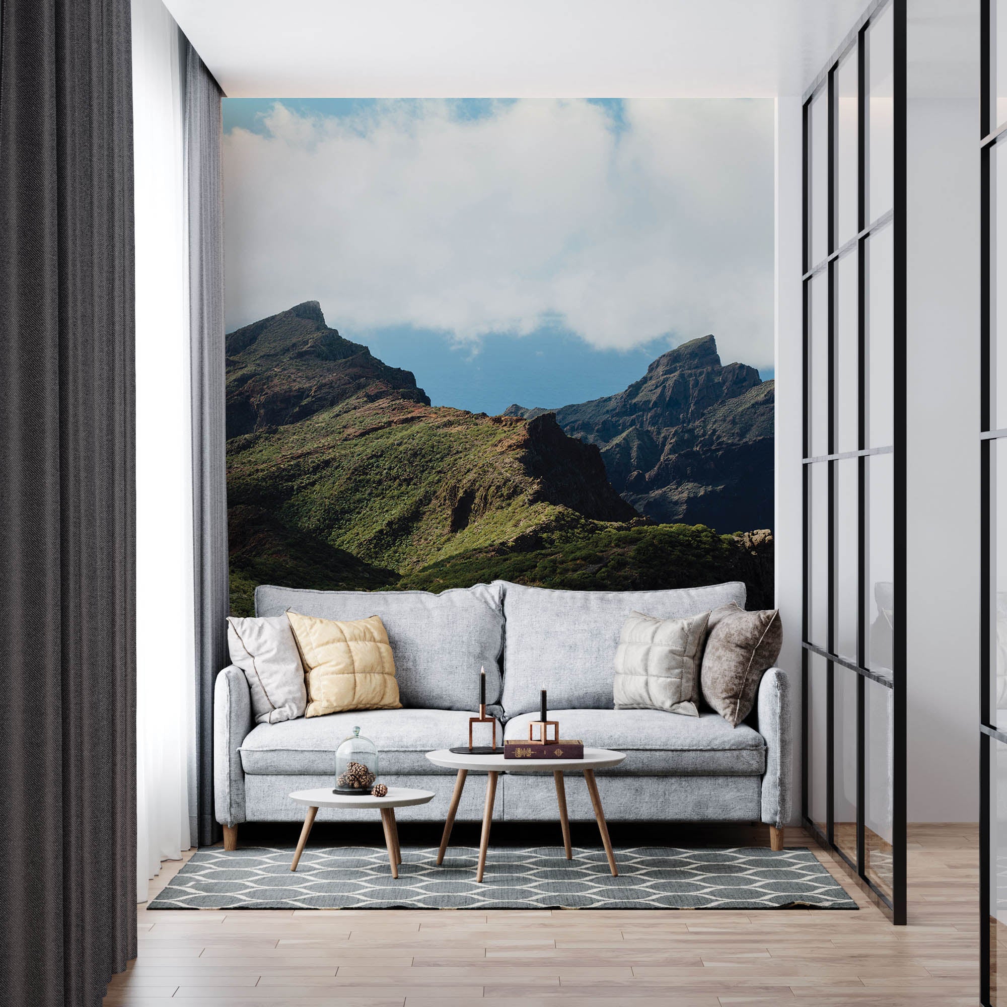 Masca berg Tenerife - LW00147 Fotobehang