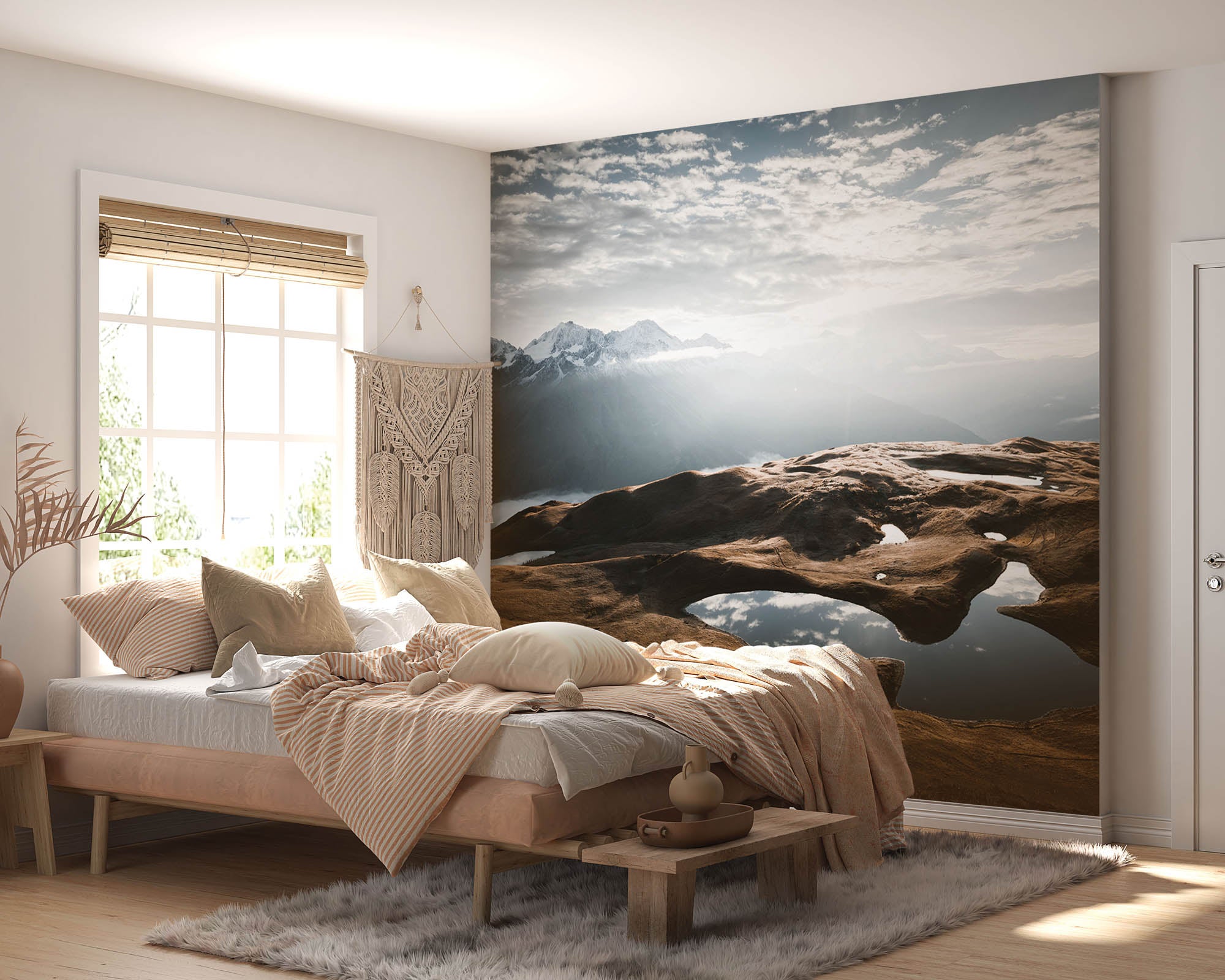 Meer Koruldi in Georgië - LW00291 Fotobehang