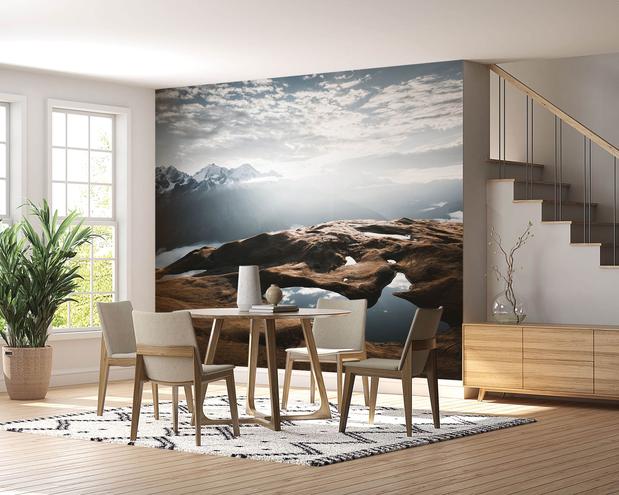 Meer Koruldi in Georgië - LW00291 Fotobehang