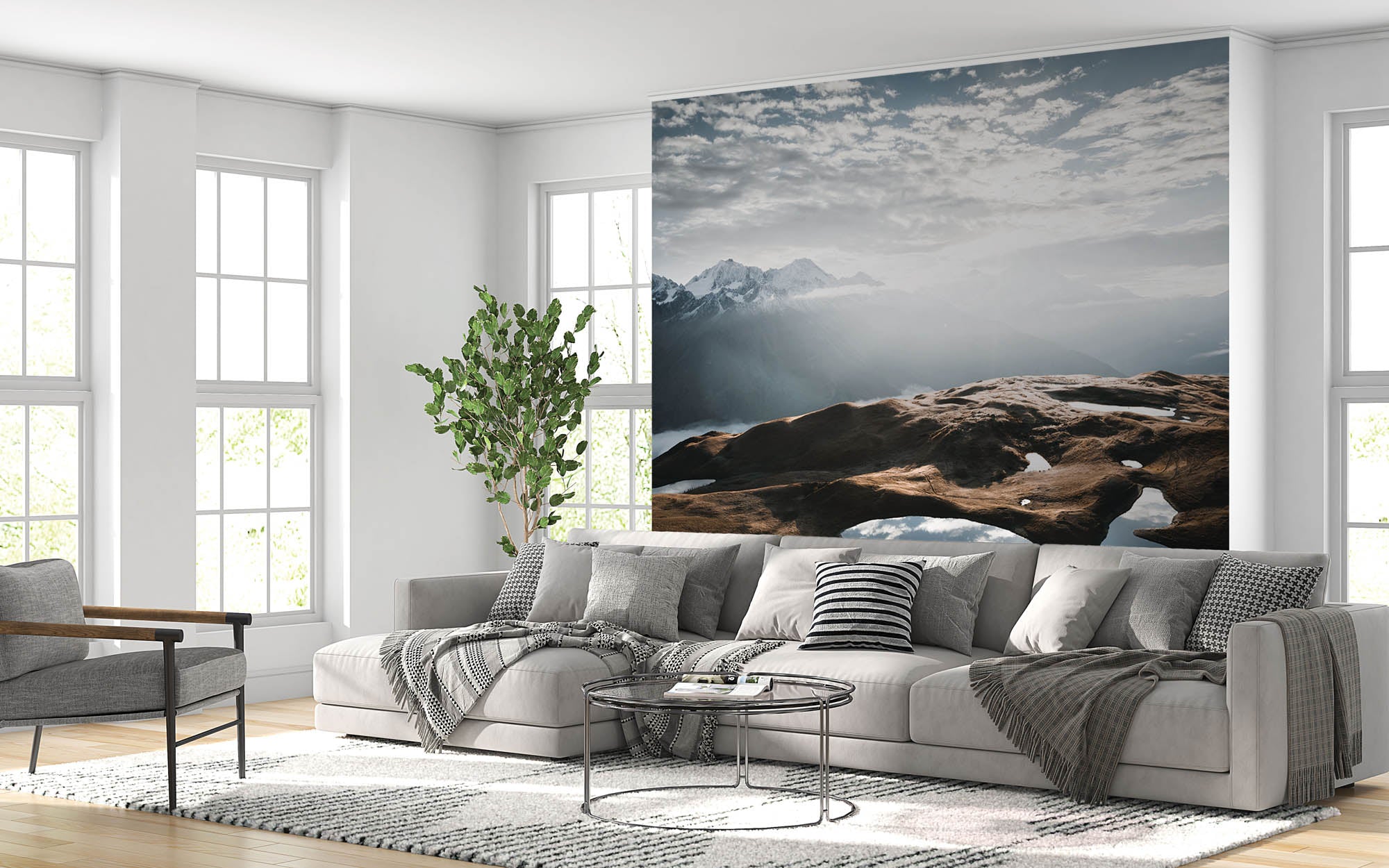 Meer Koruldi in Georgië - LW00291 Fotobehang