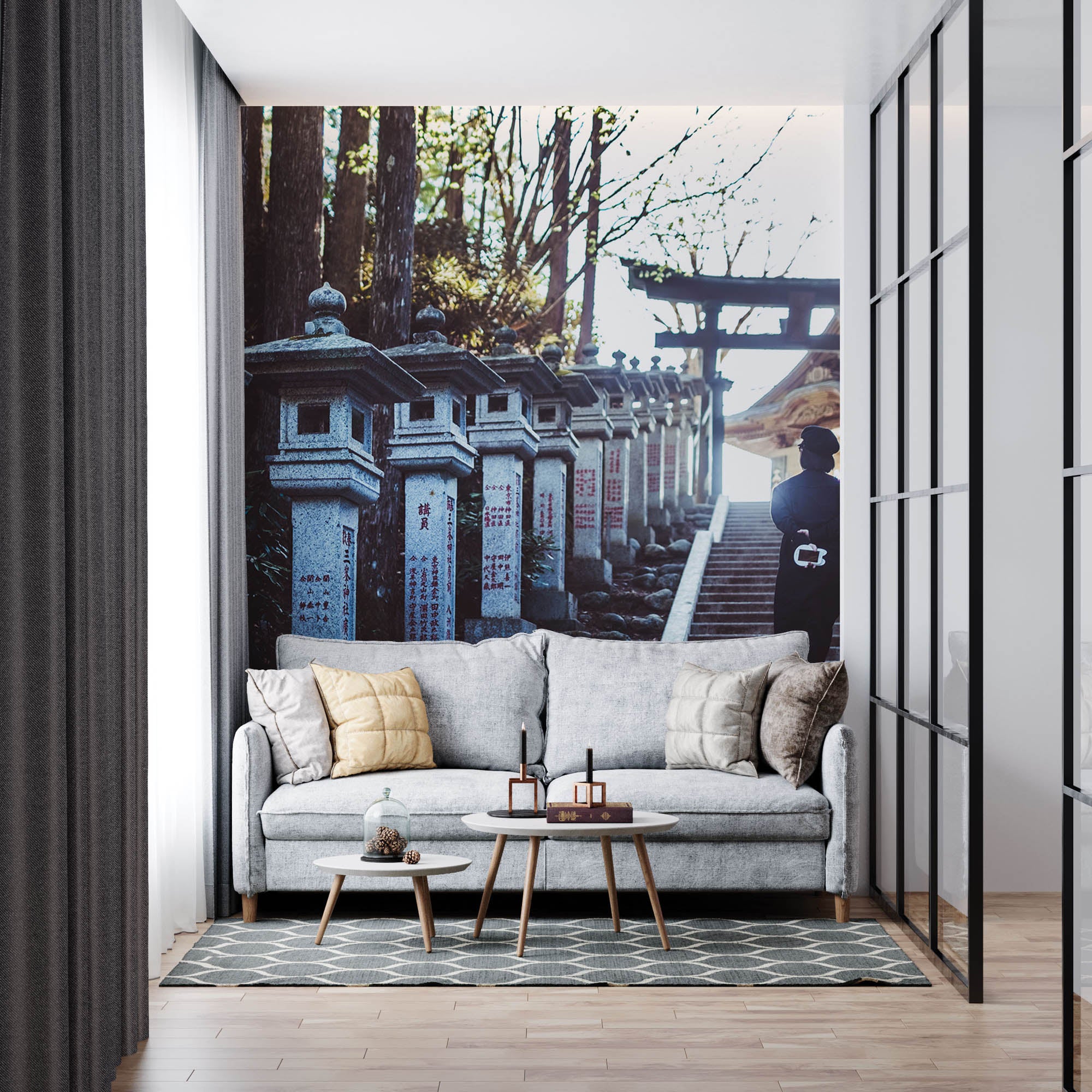 Mitsumine Shrine Japan - LW00098 Fotobehang