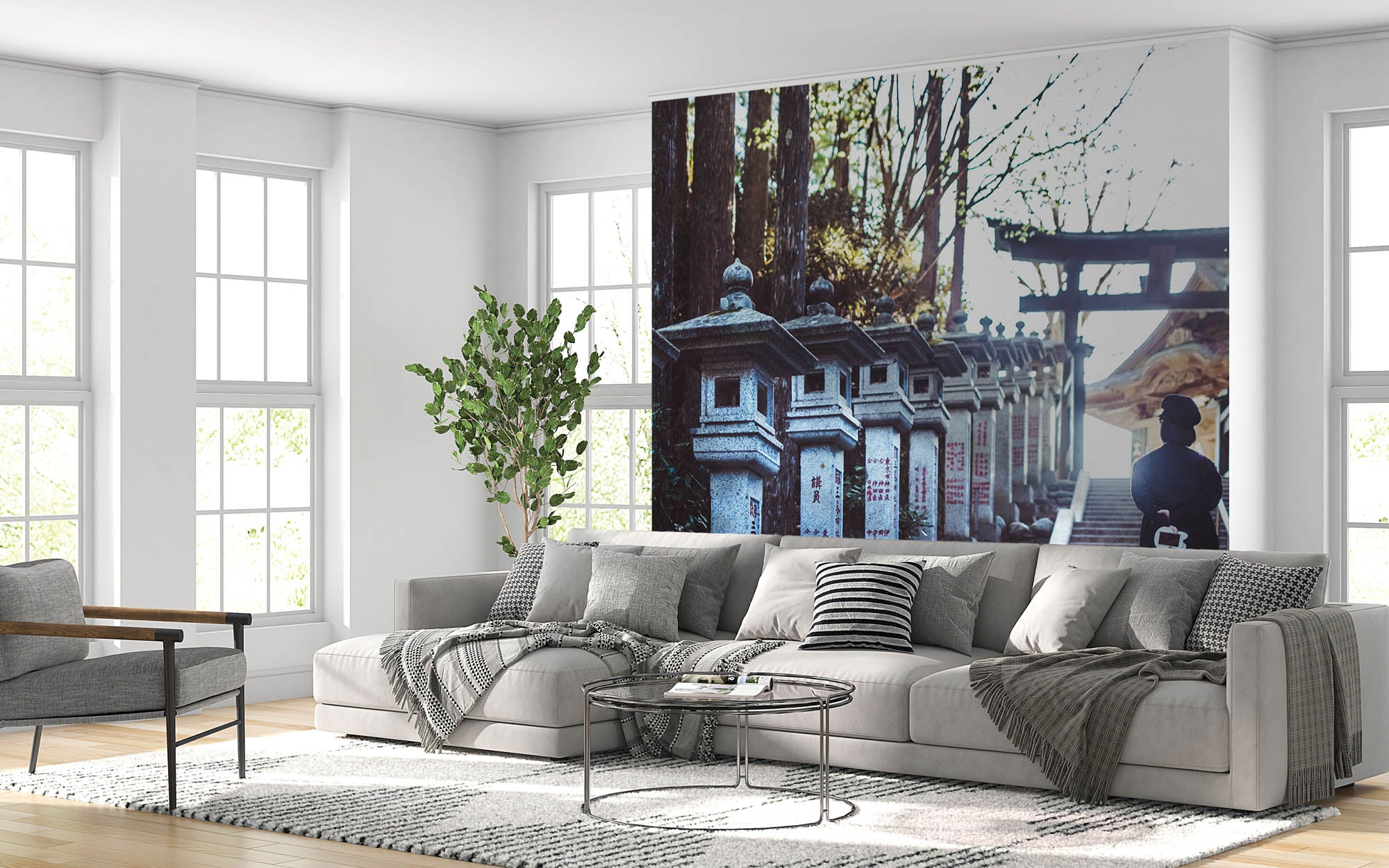 Mitsumine Shrine Japan - LW00098 Fotobehang