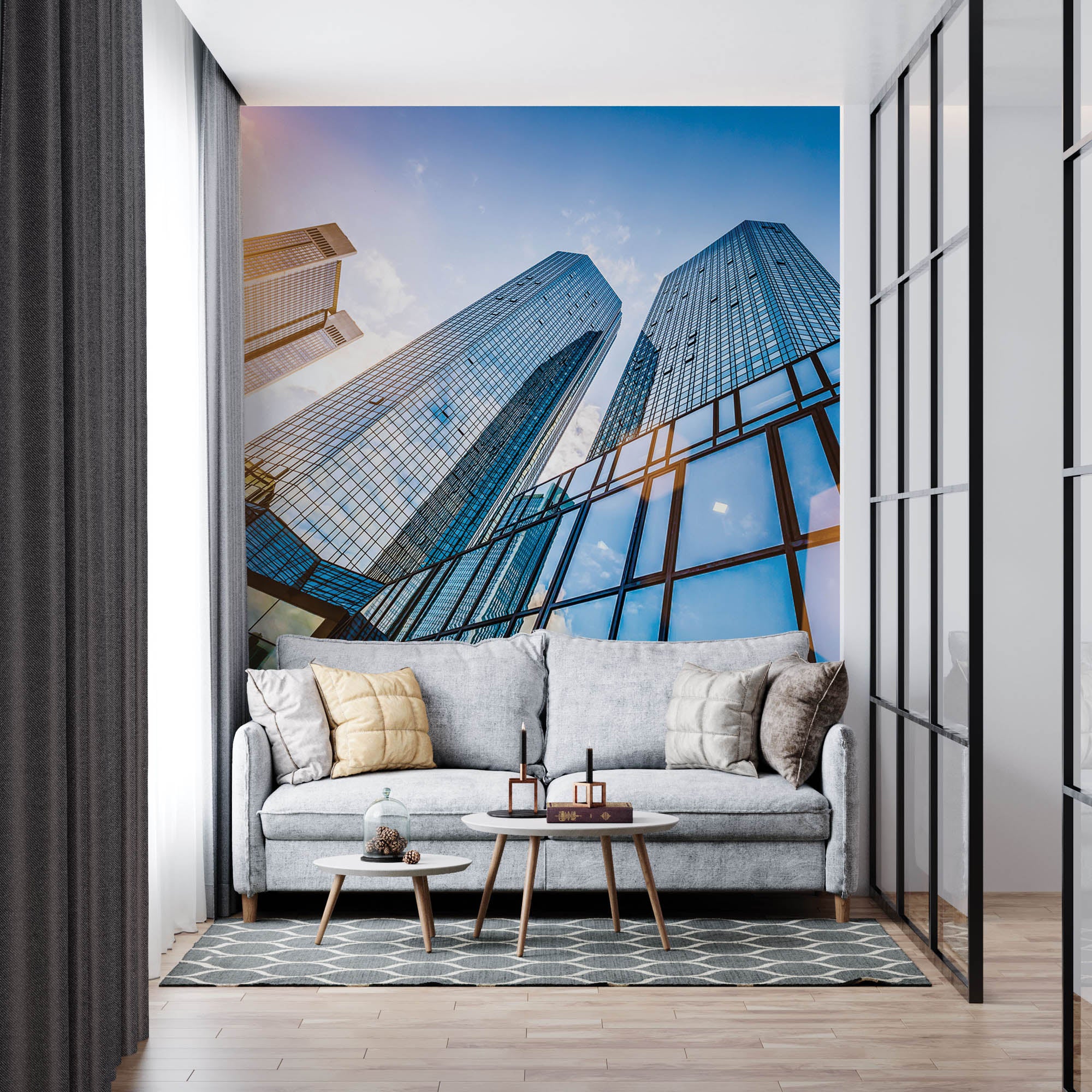 Moderne wolkenkrabbers- LW00018 Fotobehang