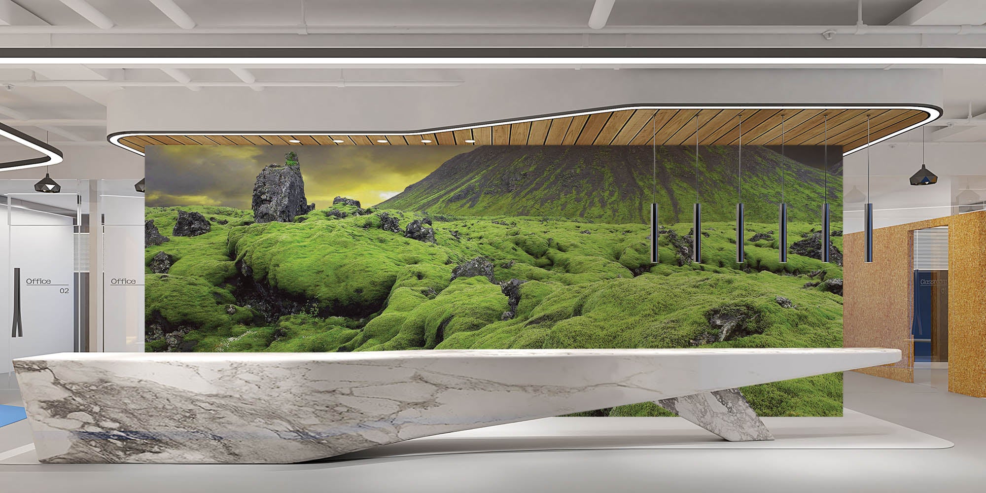 Natuur IJsland - LW00138 Fotobehang