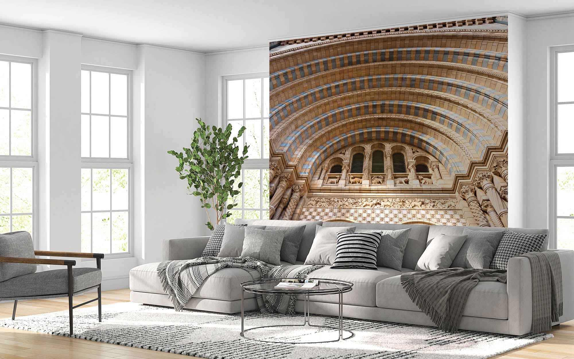 Natuurhistorisch museum Londen - LW00006 Fotobehang