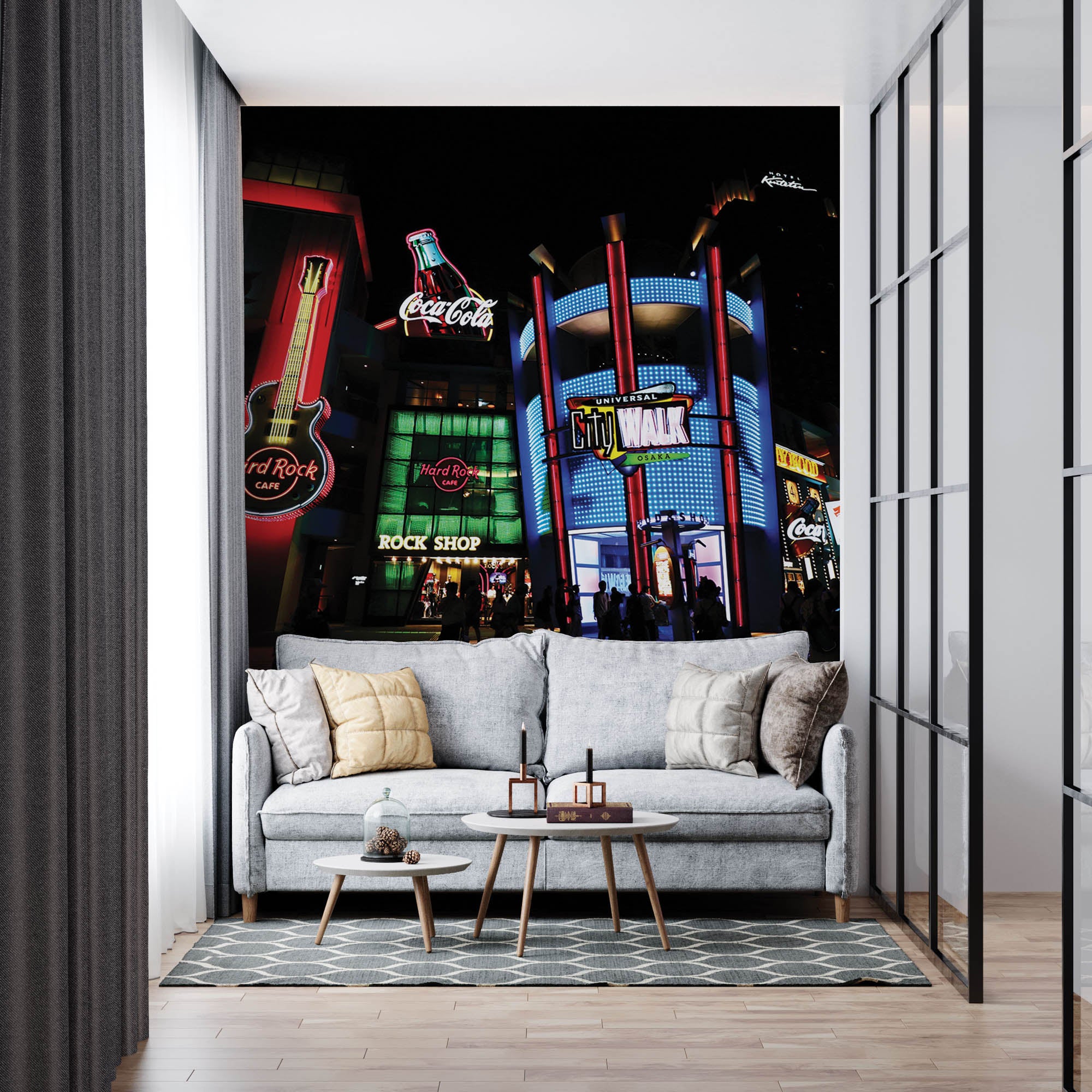 Neon lichtreclame Japan - LW00421 Fotobehang