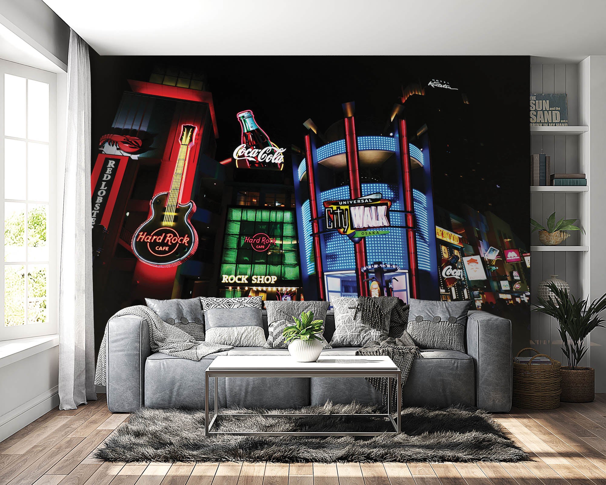 Neon lichtreclame Japan - LW00421 Fotobehang