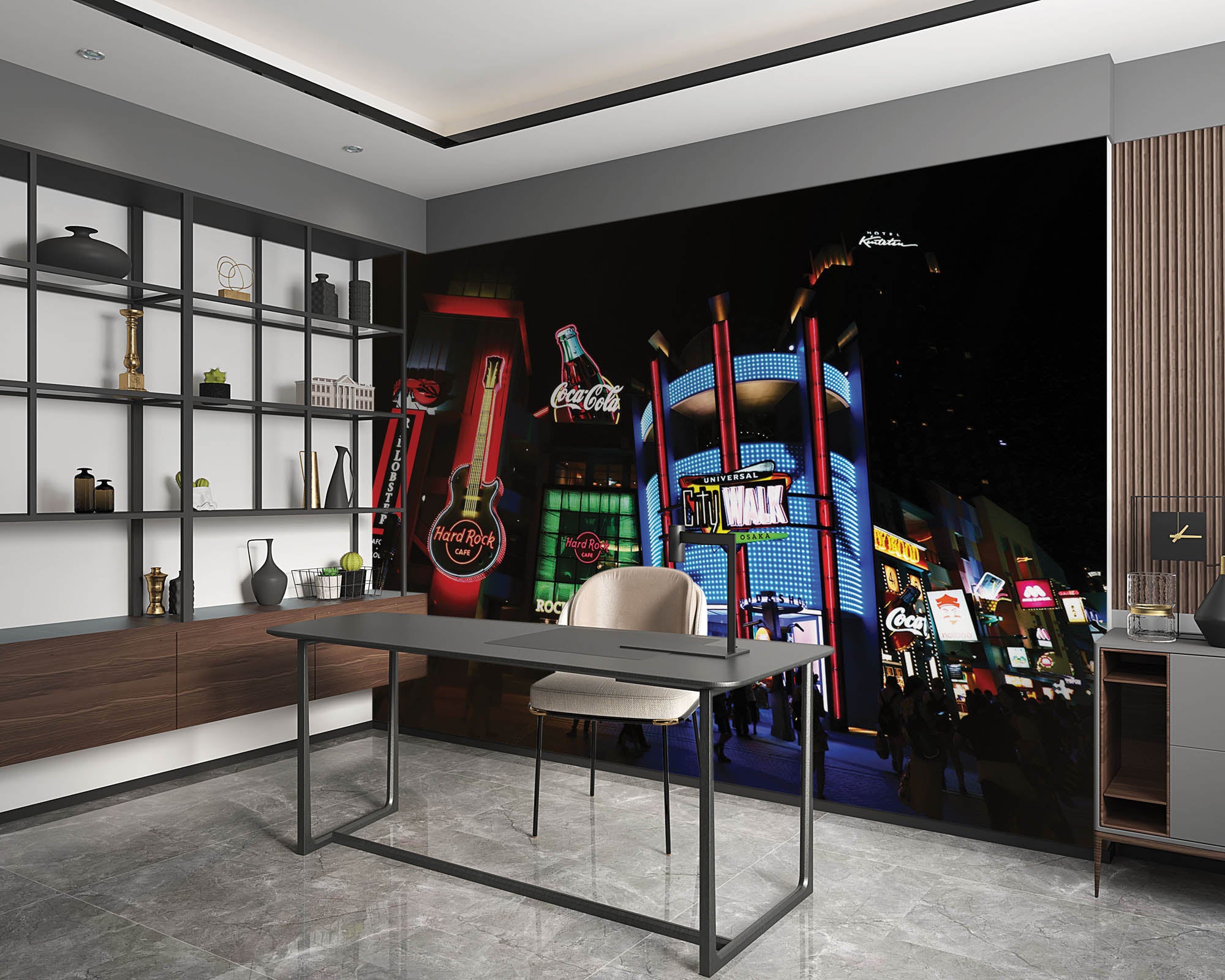 Neon lichtreclame Japan - LW00421 Fotobehang