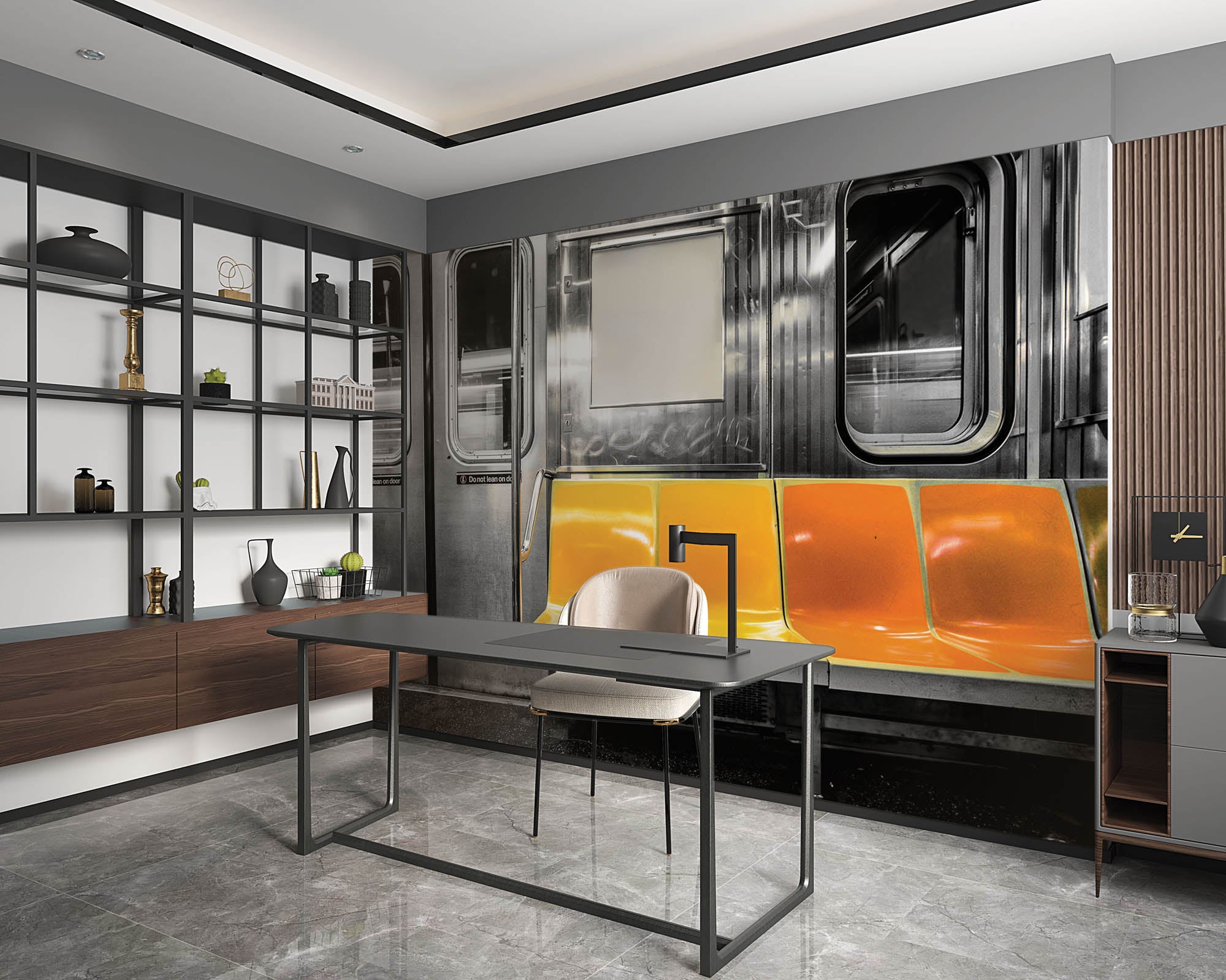 New York metro - LW00370 Fotobehang