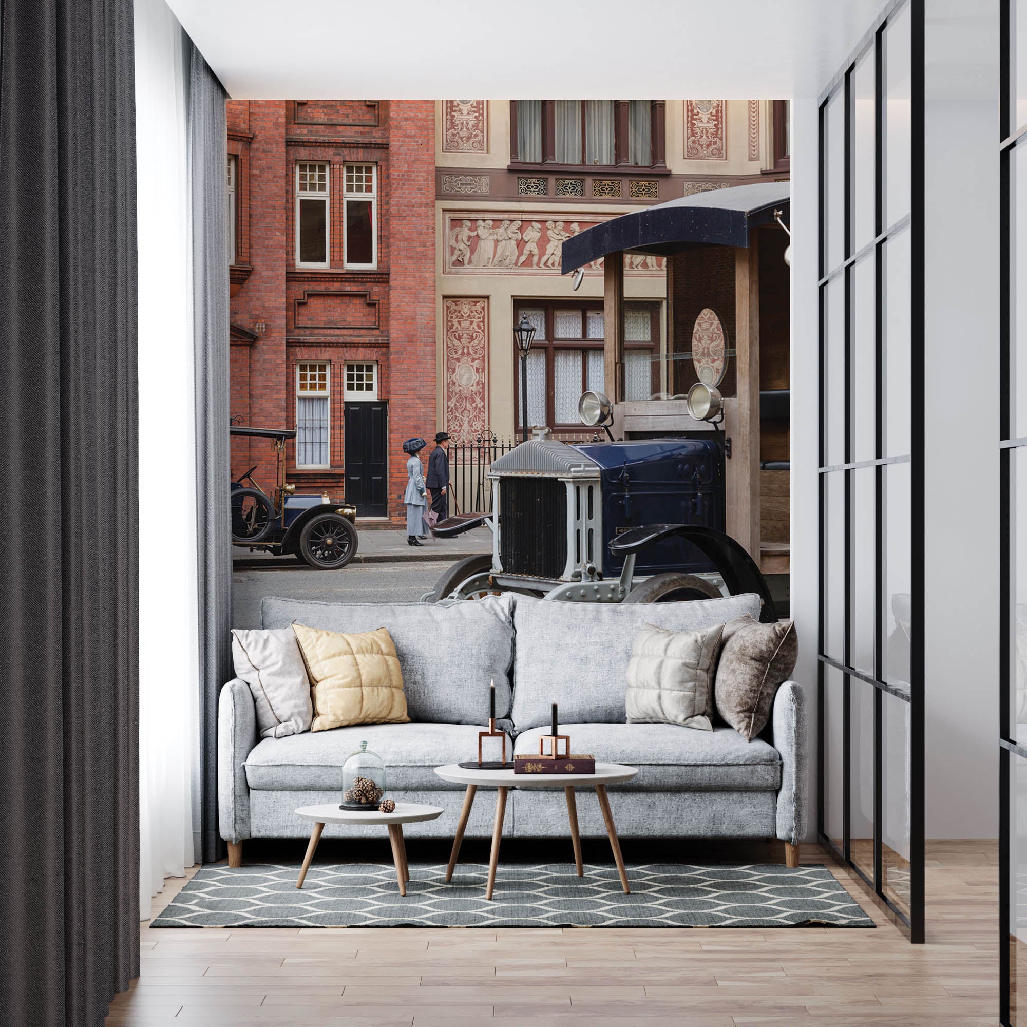 Oldtimers - LW00436 Fotobehang