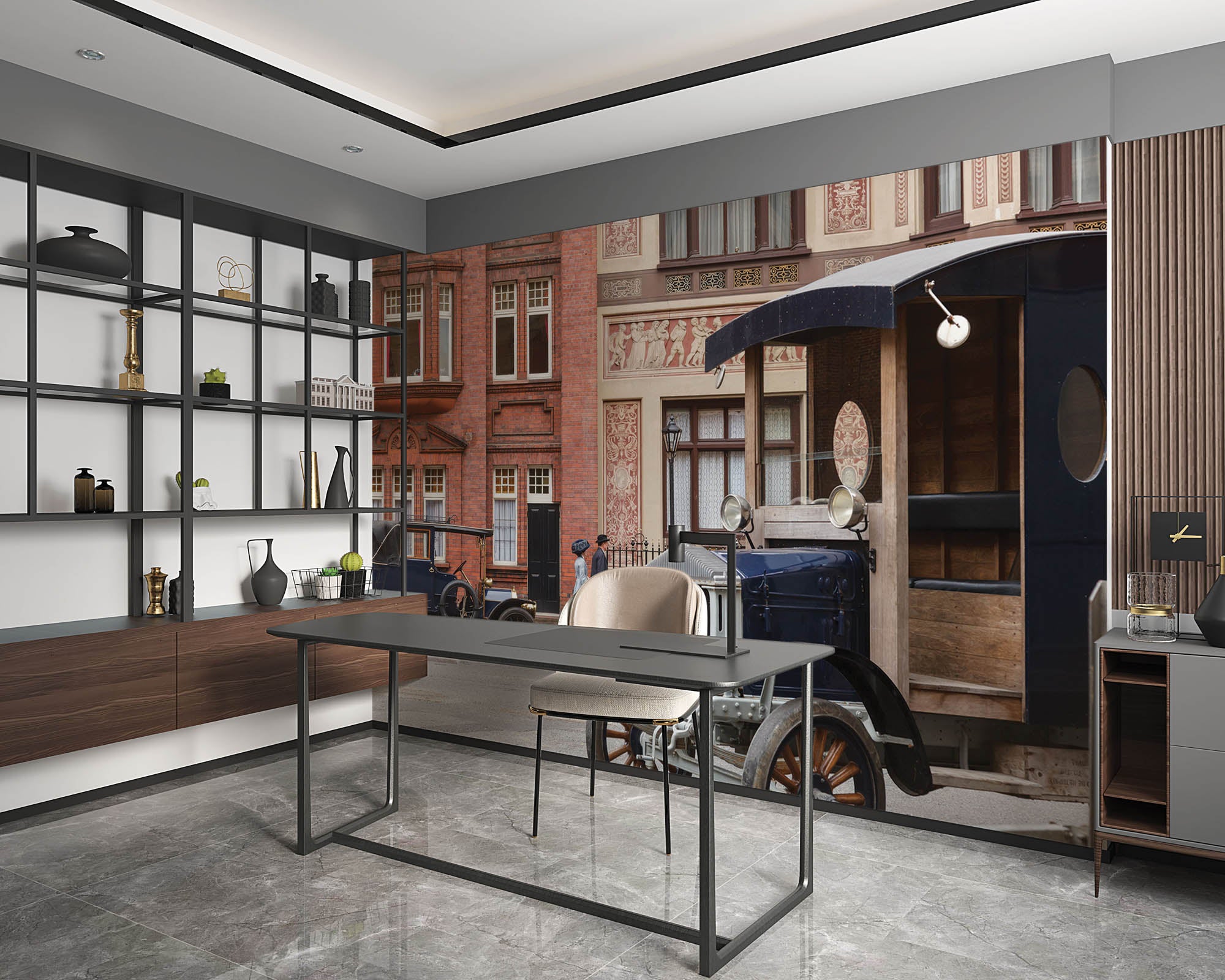 Oldtimers - LW00436 Fotobehang