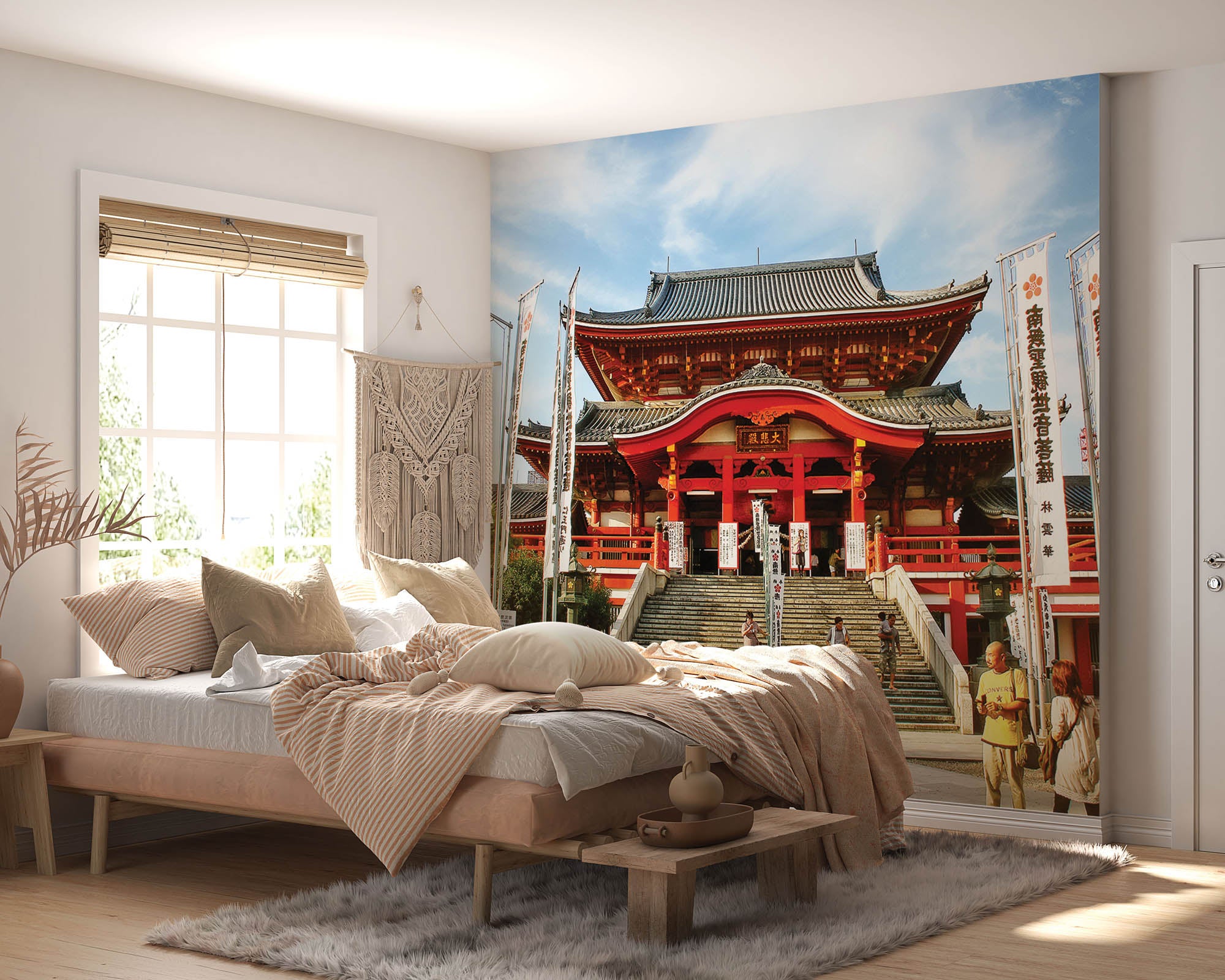 Osu Kannon Temple Japan - LW00076 Fotobehang