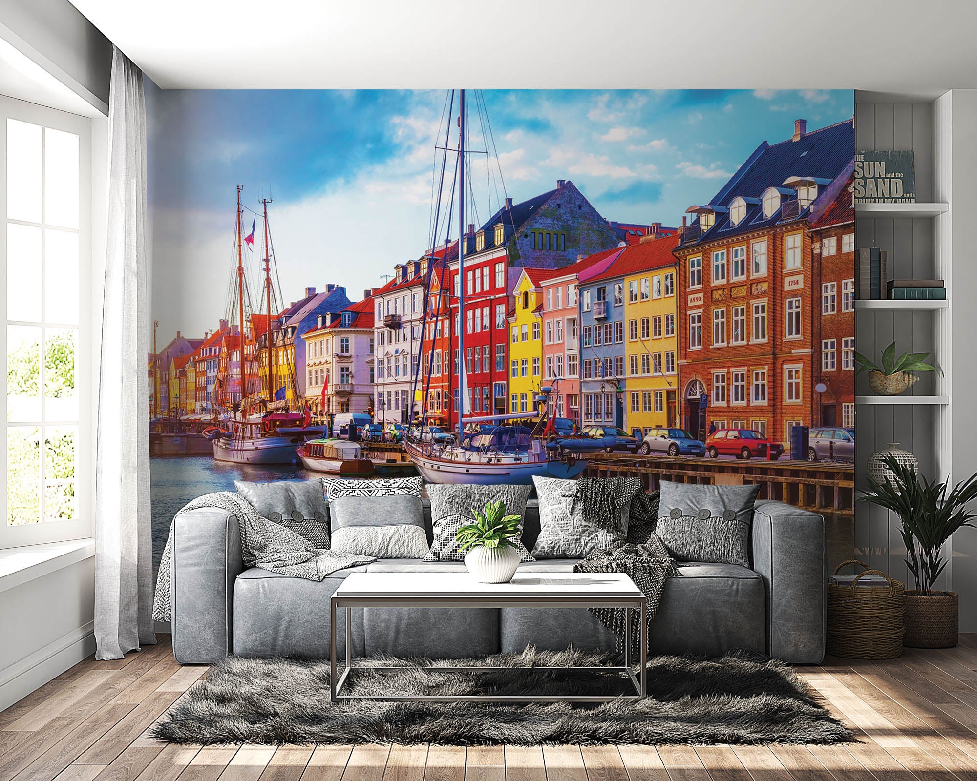 Pier in Kopenhagen - LW00389 Fotobehang