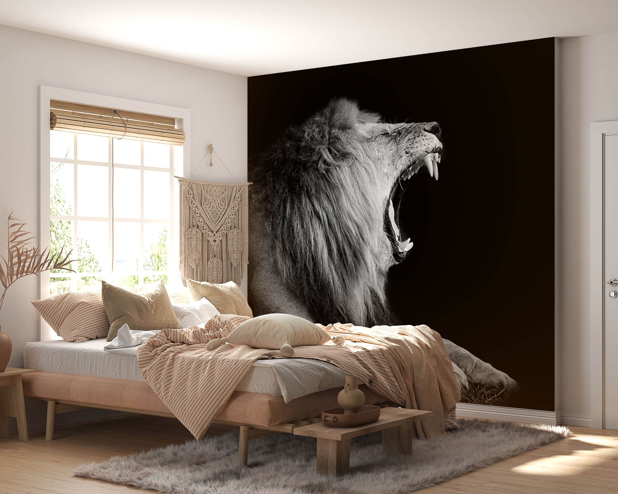 Portret leeuw - LW00225 Fotobehang