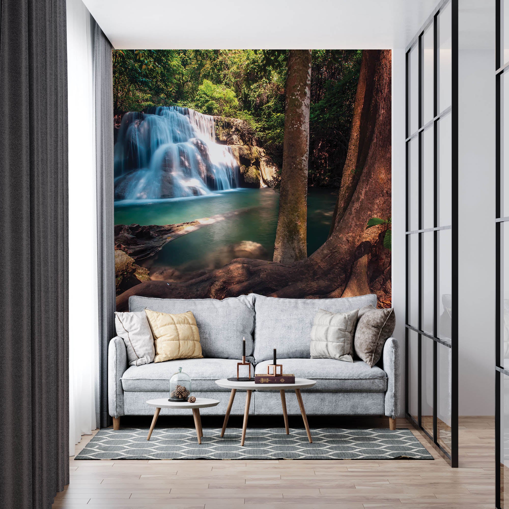 Prachtige waterval - LW00290 Fotobehang