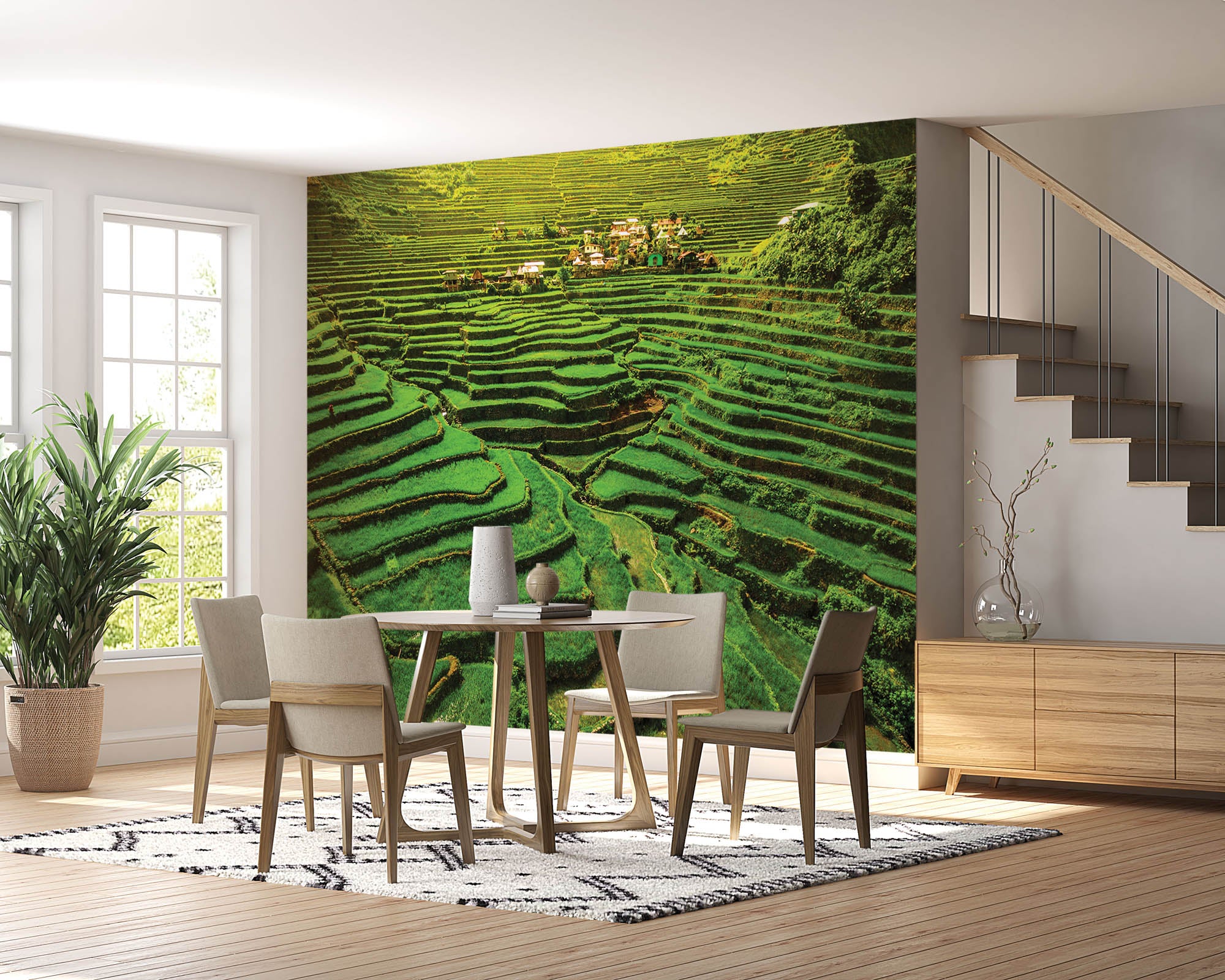 Rijstvelden Filipijnen - LW00083 Fotobehang