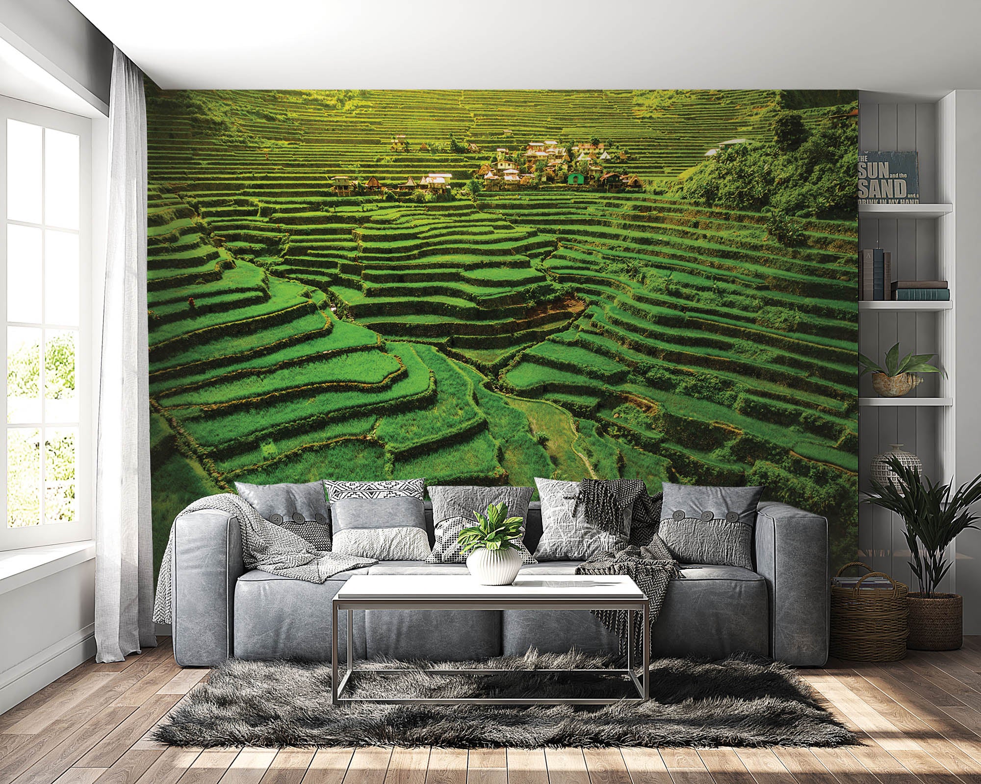 Rijstvelden Filipijnen - LW00083 Fotobehang