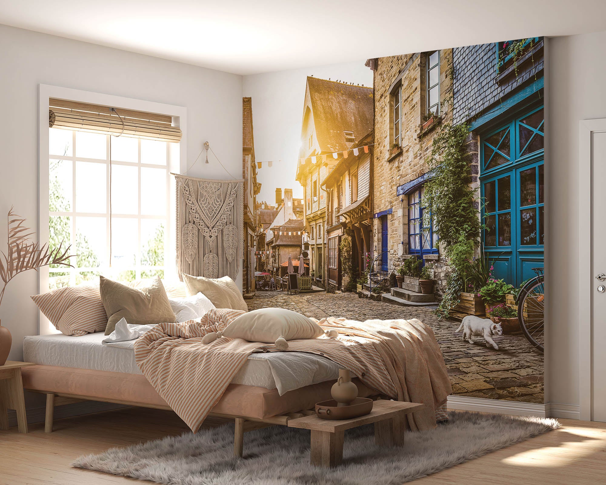 Rustiek steegje - LW00365 Fotobehang