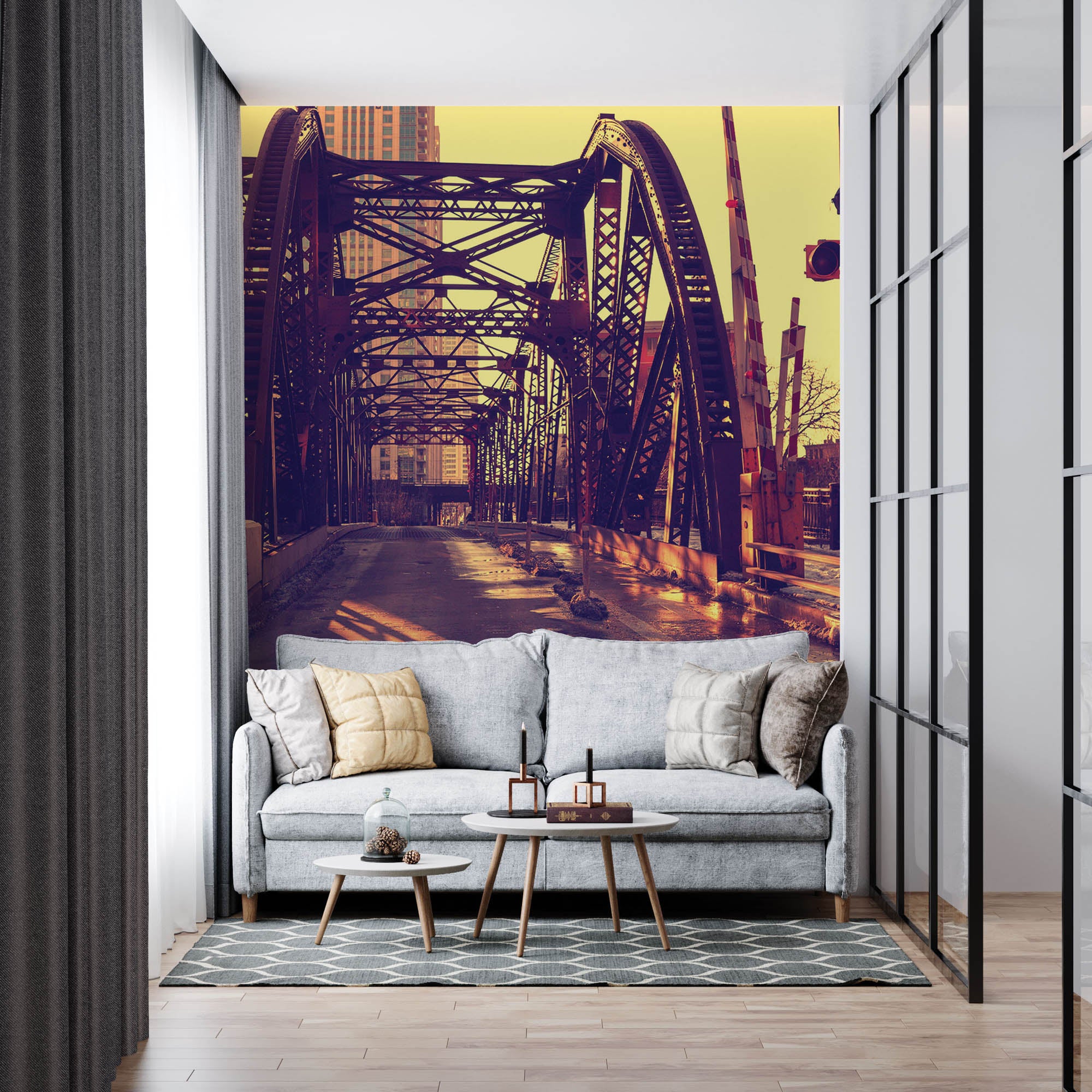 Stadsbrug - LW00356 Fotobehang