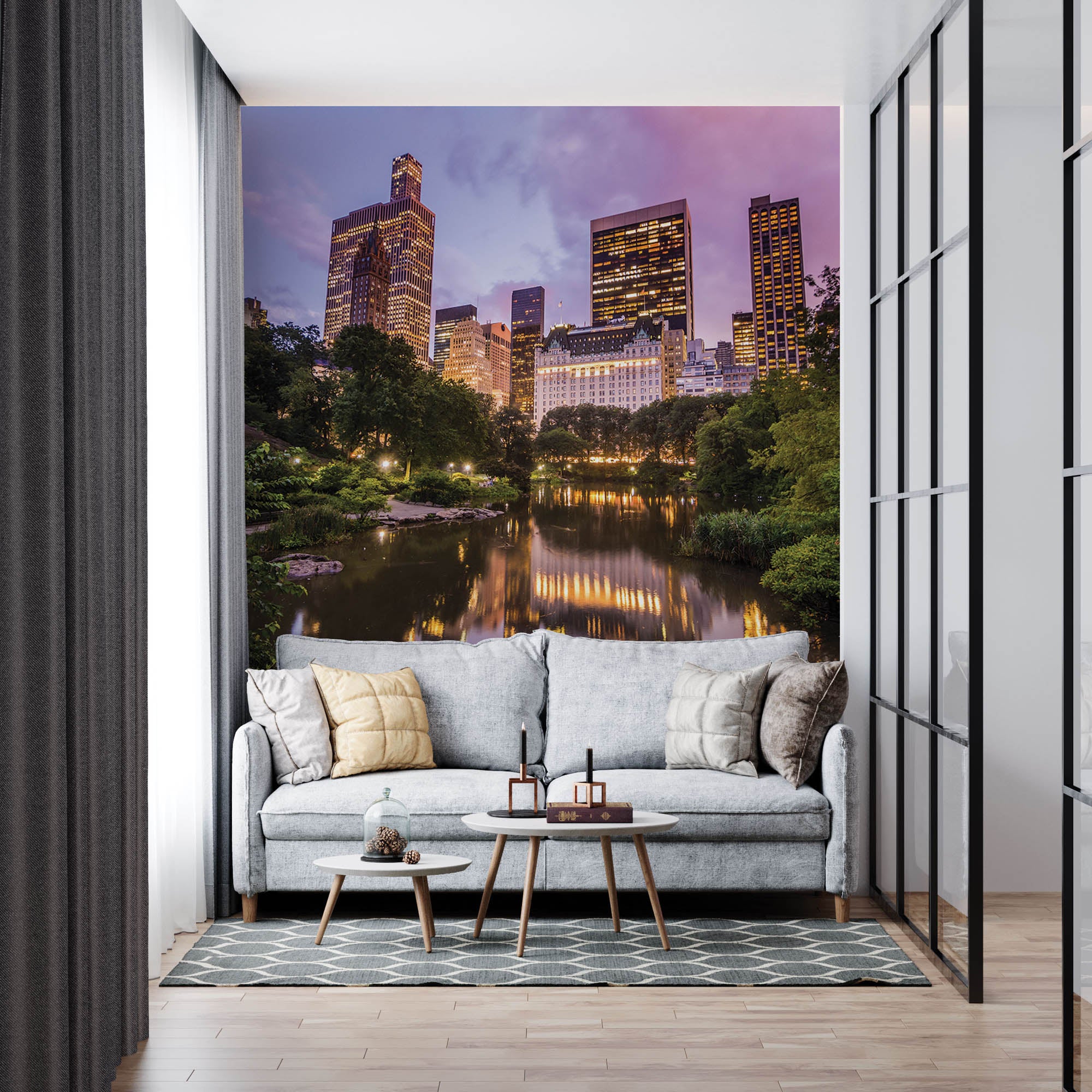 Stadspark Central Park - LW00327 Fotobehang