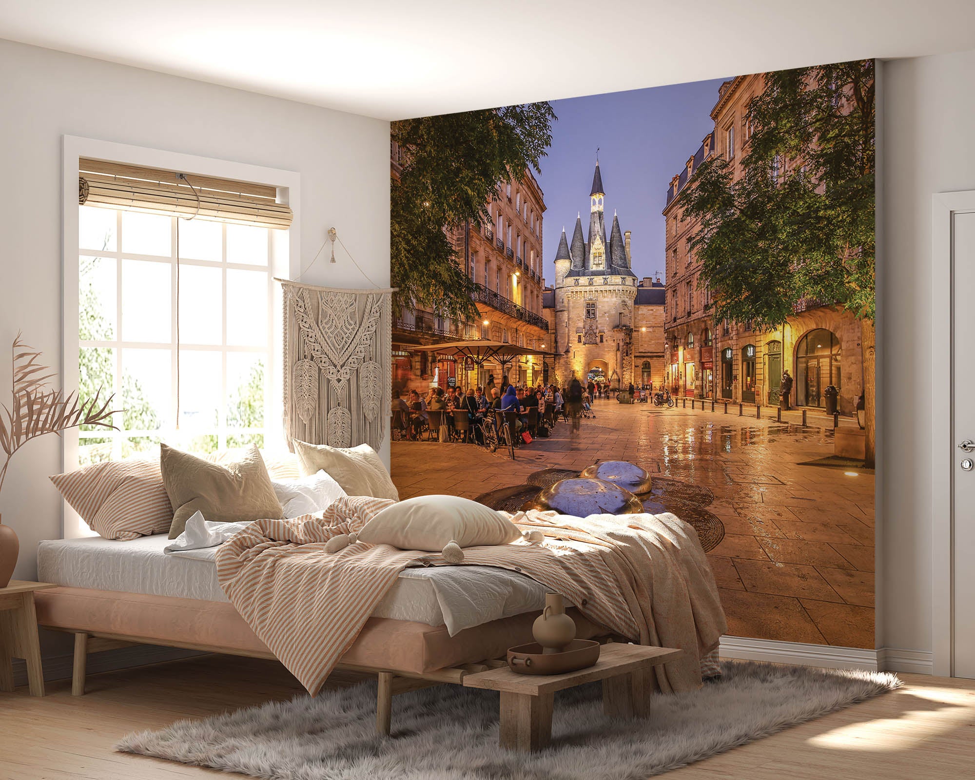 Stadspoort Porte Cailhau - LW00387 Fotobehang