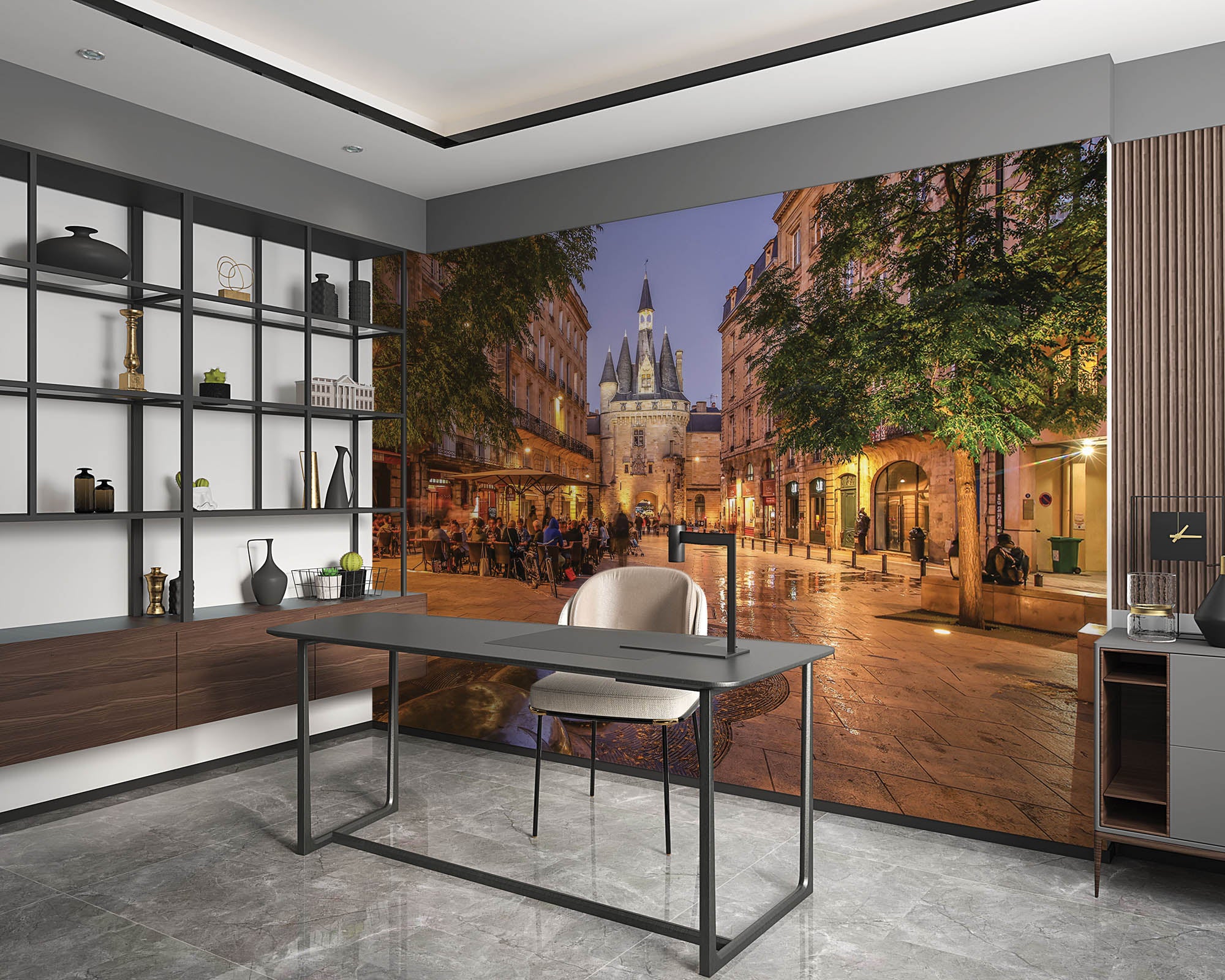 Stadspoort Porte Cailhau - LW00387 Fotobehang